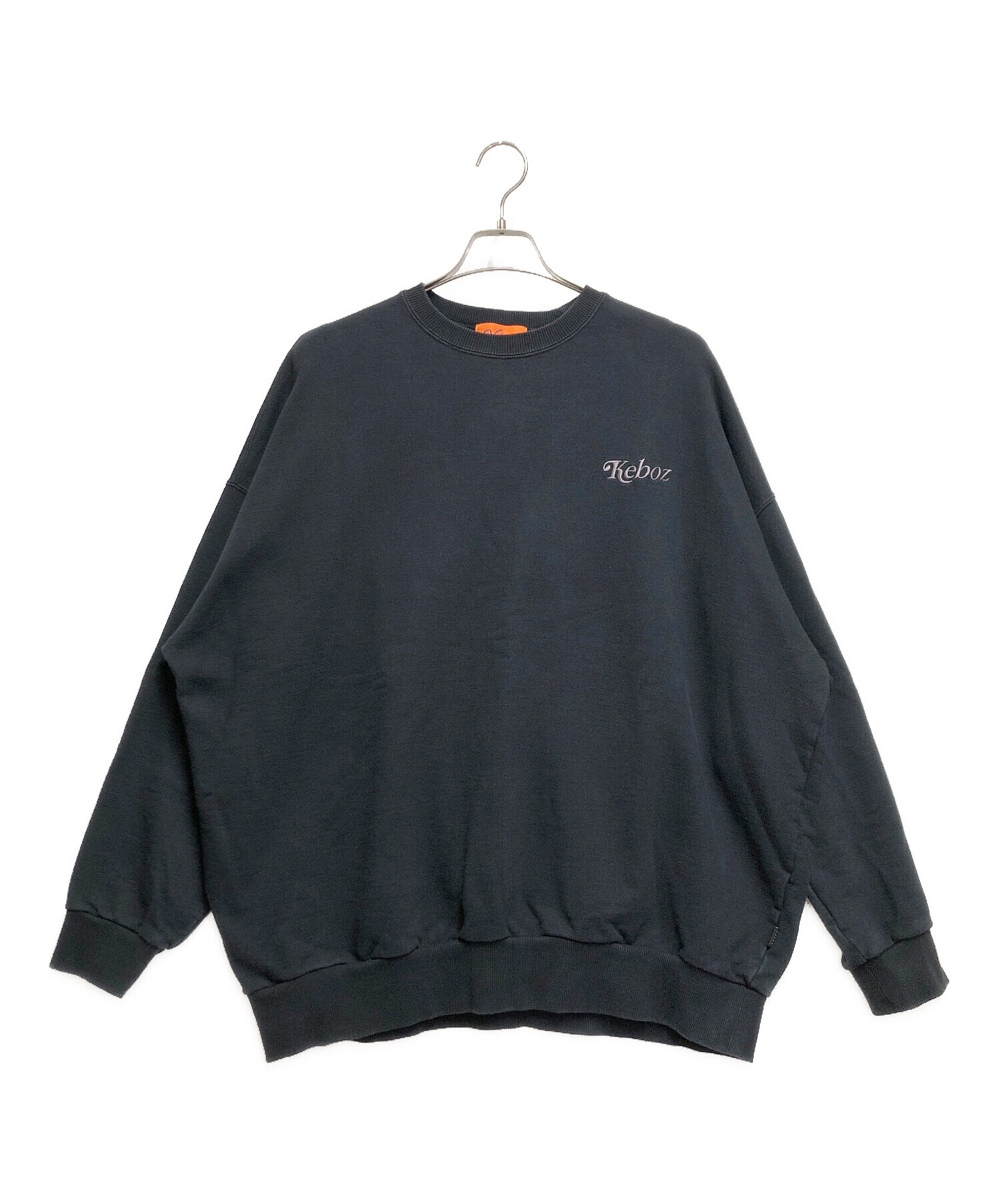 中古・古着通販】KEBOZ (ケボズ) スウェット ブラック サイズ:XL 