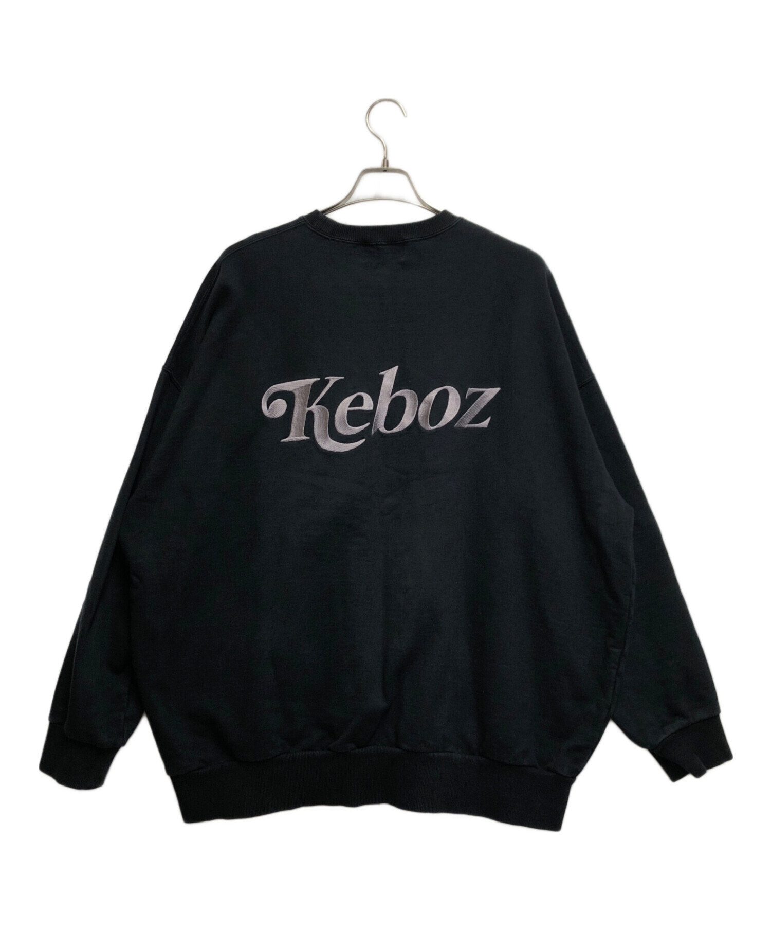 中古・古着通販】KEBOZ (ケボズ) スウェット ブラック サイズ:XL 