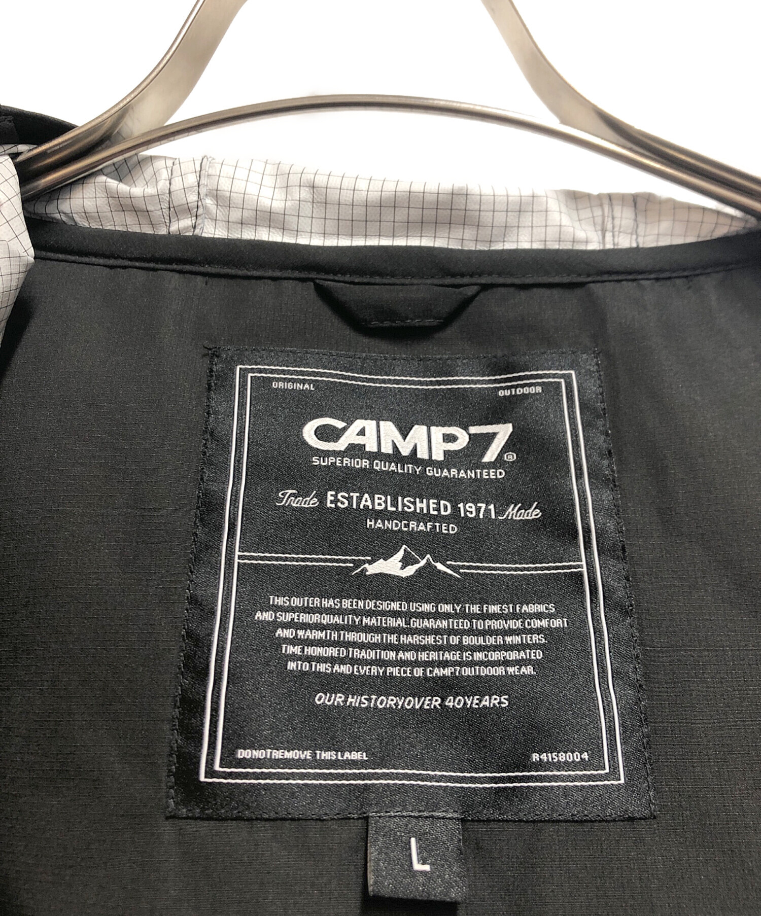中古・古着通販】CAMP 7 (キャンプ7) 透湿撥水シェルパーカー 