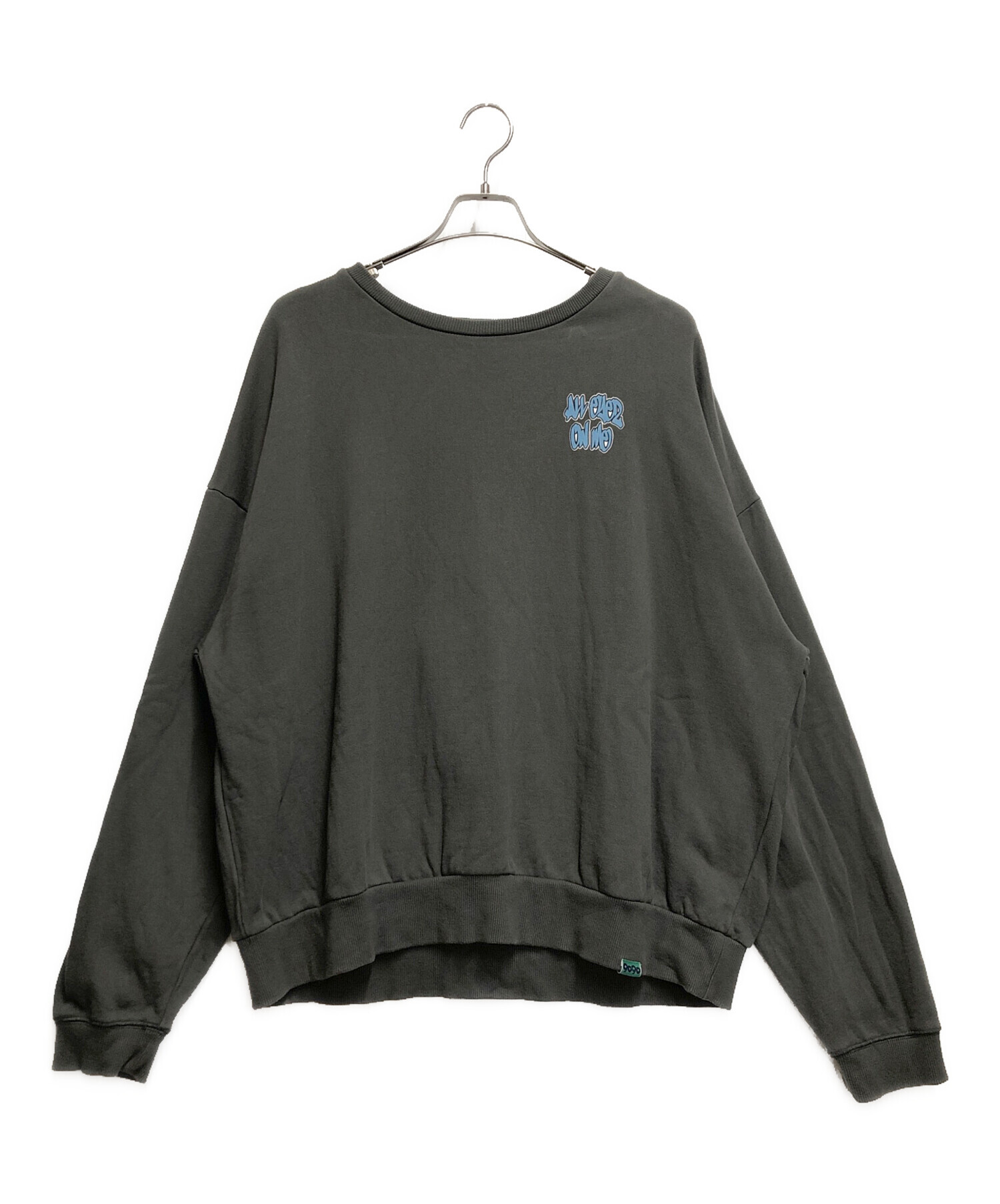 古着 GEAR ギア スウェット 奇抜 ブリーチ 肉厚 グレー タイダイ XL 古着 GEAR ギア スウェット 奇抜 ブリーチ 肉厚 グレー タイダイ XL