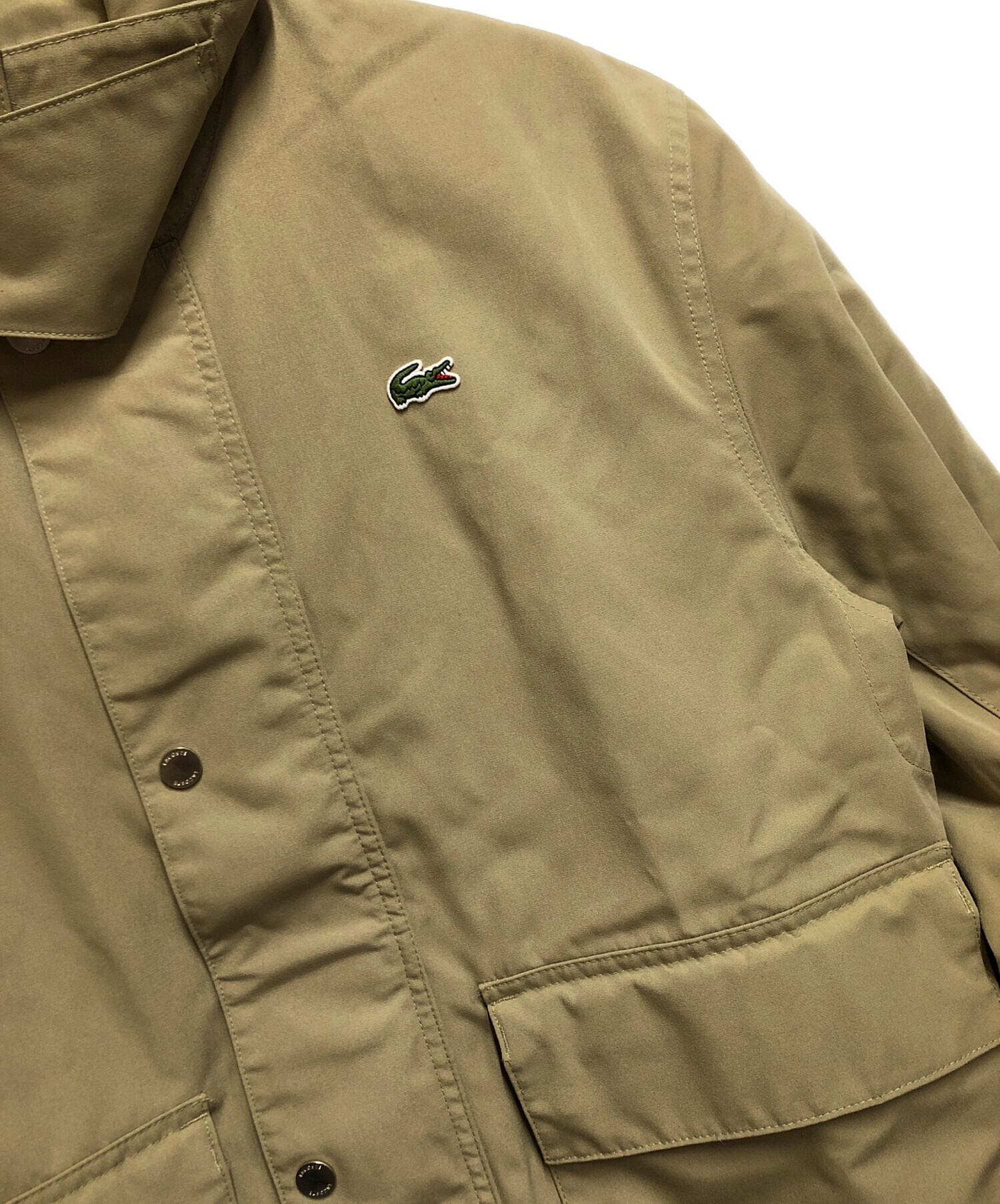 LACOSTE 撥水スナップボタンジャケット 撥水スナップボタンジャケット | LACOSTE/ラコステ | 三越伊勢丹