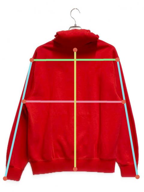 中古・古着通販】NIKE (ナイキ) バスケットボールパーカー レッド