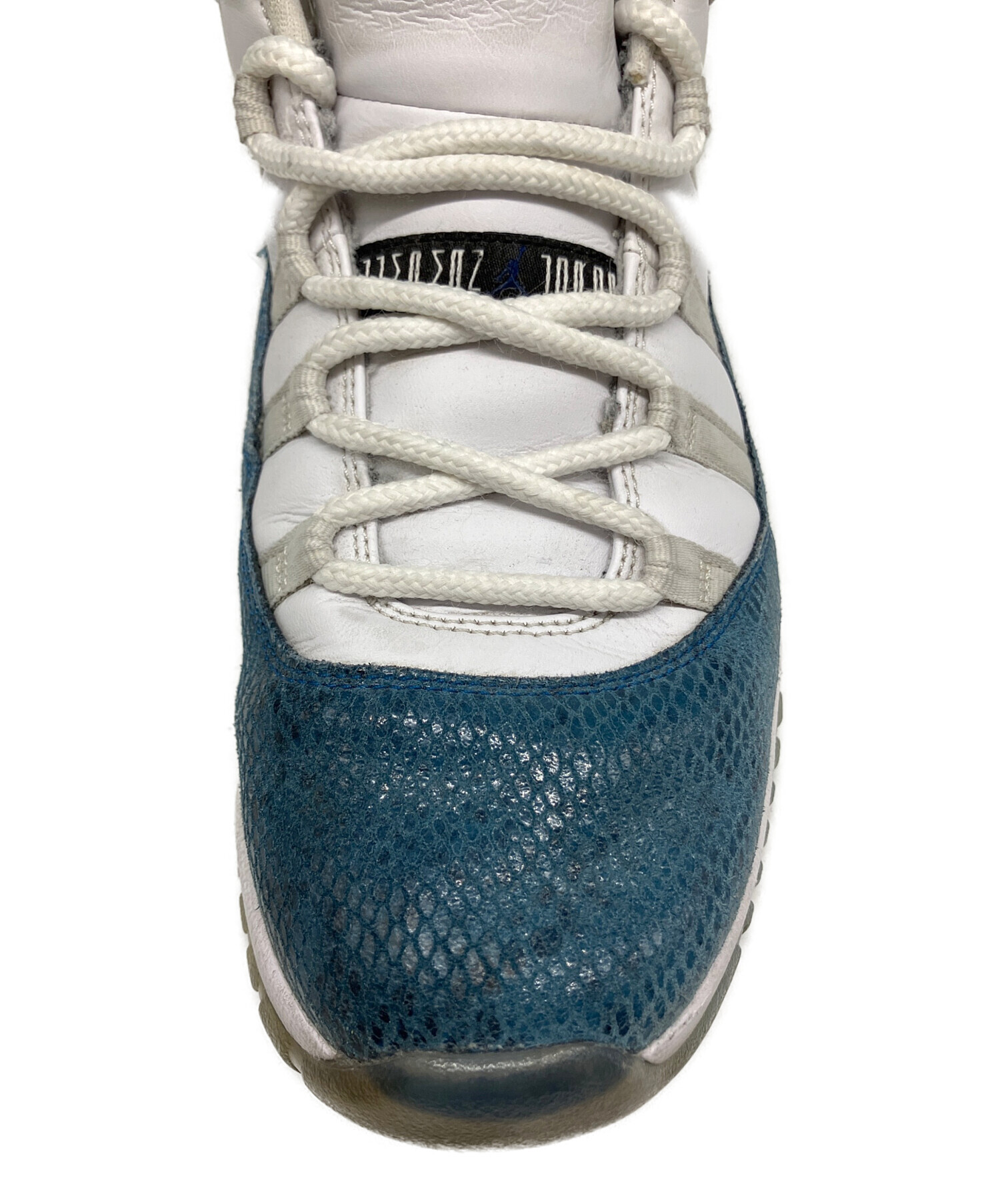 中古・古着通販】NIKE (ナイキ) AIR JORDAN 11 LOW ホワイト×ネイビー 
