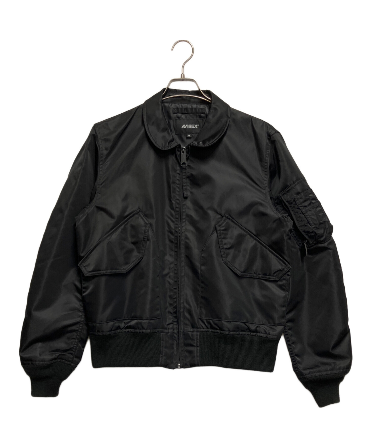アビレックス フライト ジャケット MA-1 メンズMサイズ 黒