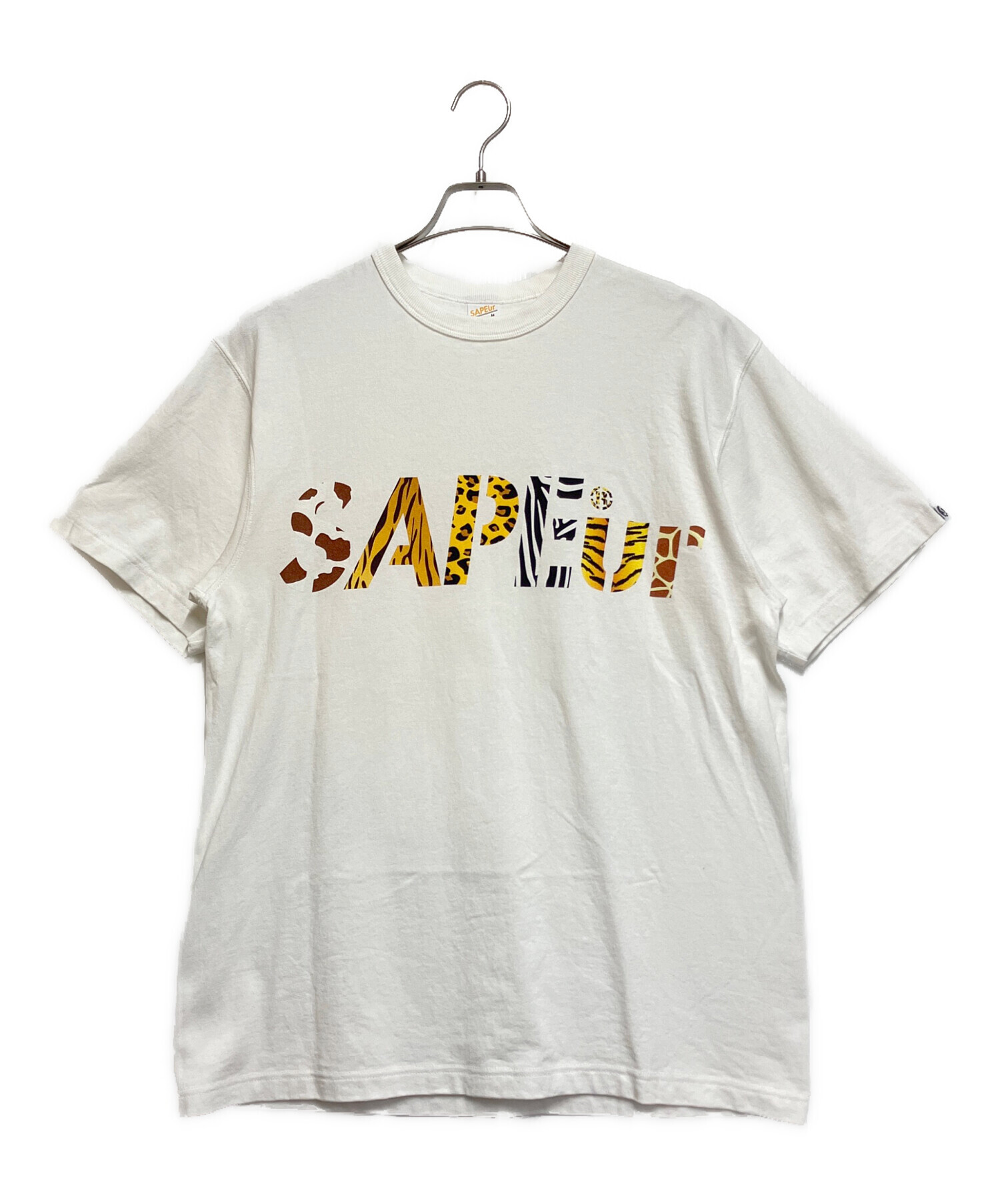 中古・古着通販】SAPEur (サプール) 半袖カットソー ホワイト サイズ:M 