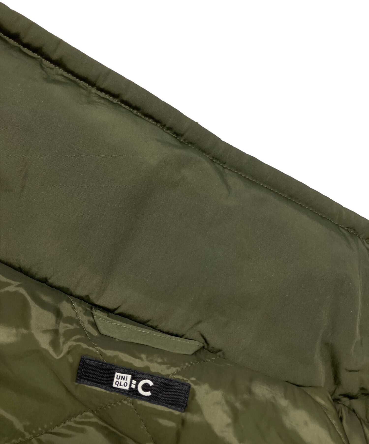 中古・古着通販】UNIQLO (ユニクロ) フーデッドコート グリーン サイズ