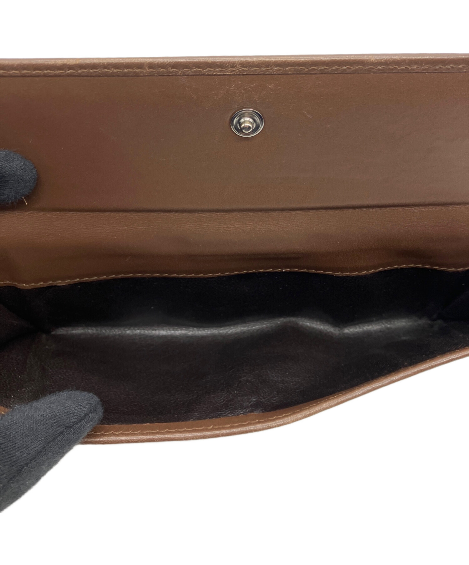 GUCCI グッチ 財布・ケース  茶 【古着】【中古】【送料無料】 中古・古着通販】GUCCI (グッチ) 財布 ブラウン｜ブランド・古着通販