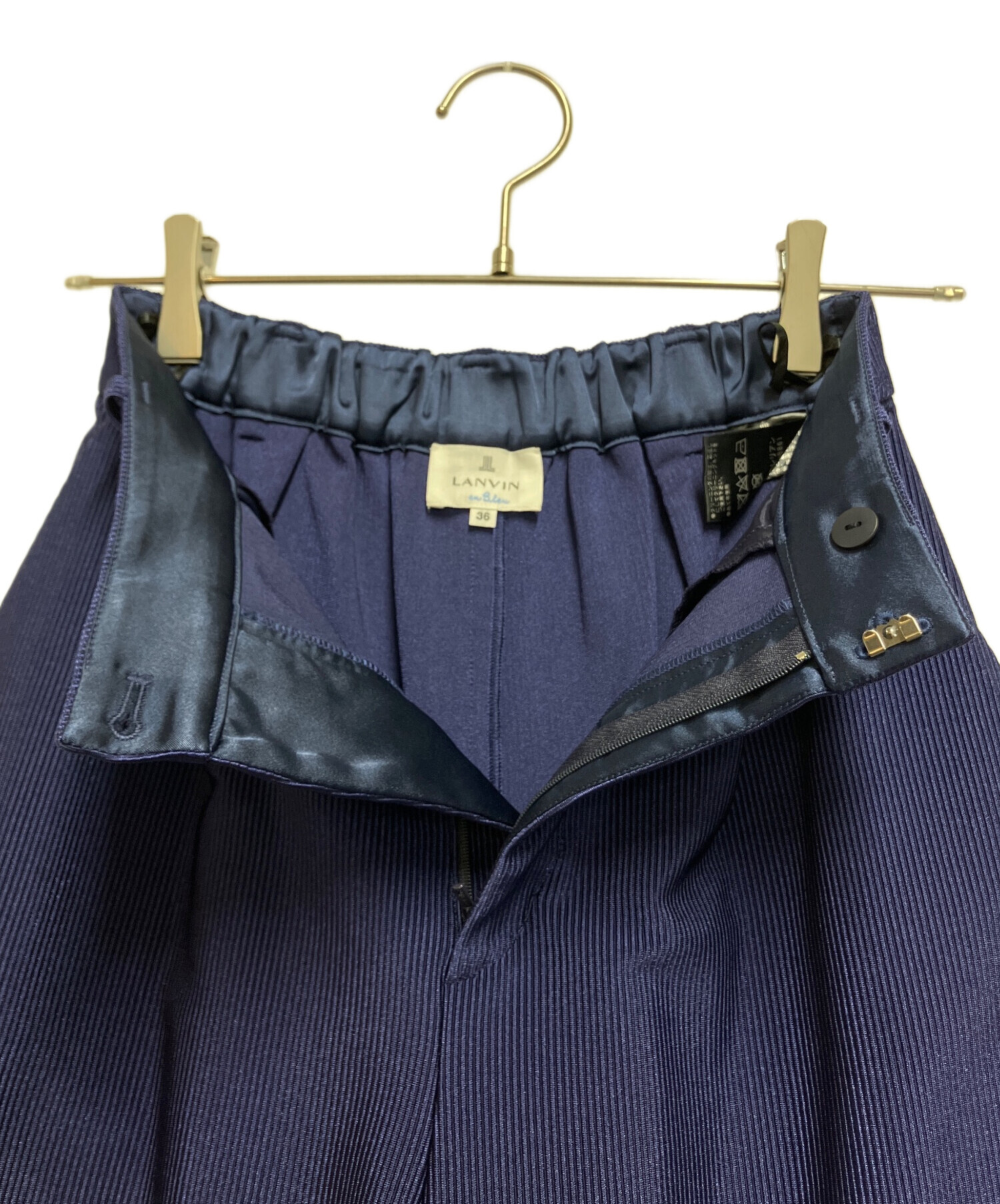 中古・古着通販】LANVIN en Bleu (ランバンオンブルー) ワンタック