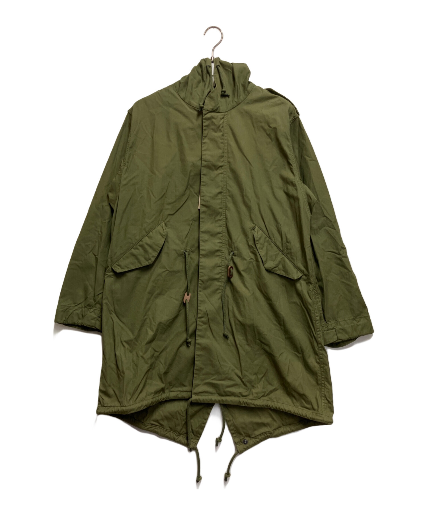 中古・古着通販】YAECA (ヤエカ) モッズコート グリーン サイズ:38