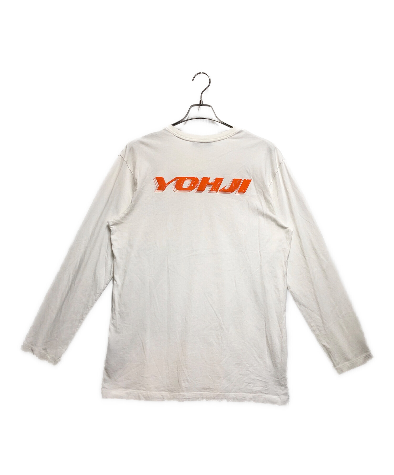 中古・古着通販】Y-3 (ワイスリー) GRAPHIC LONG SLEEVE TEE ホワイト 