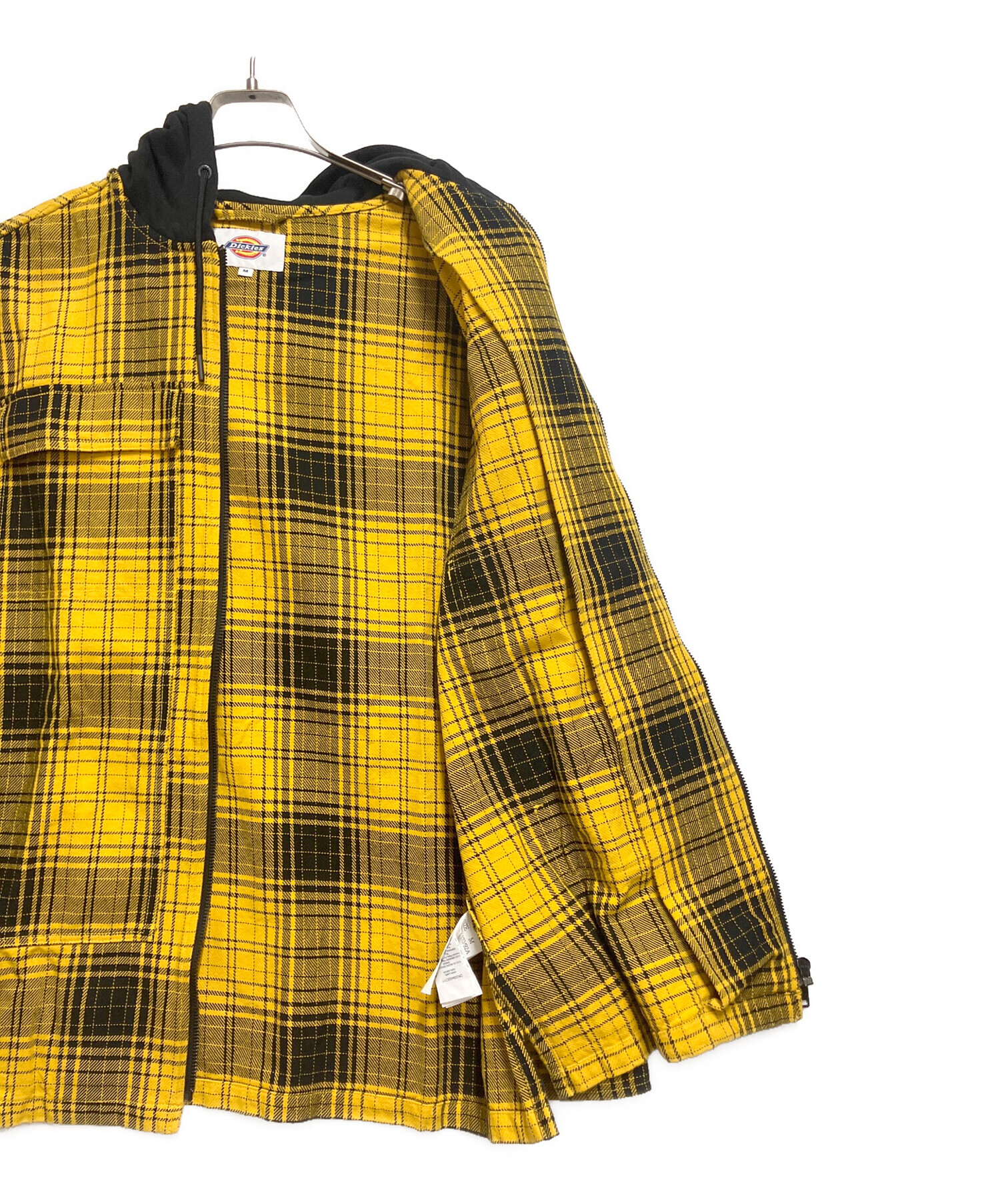 Babaghuri ババグーリ カーディブロックチェック シャツ イエロー 中古・古着通販】Dickies (ディッキーズ) バッファローチェック