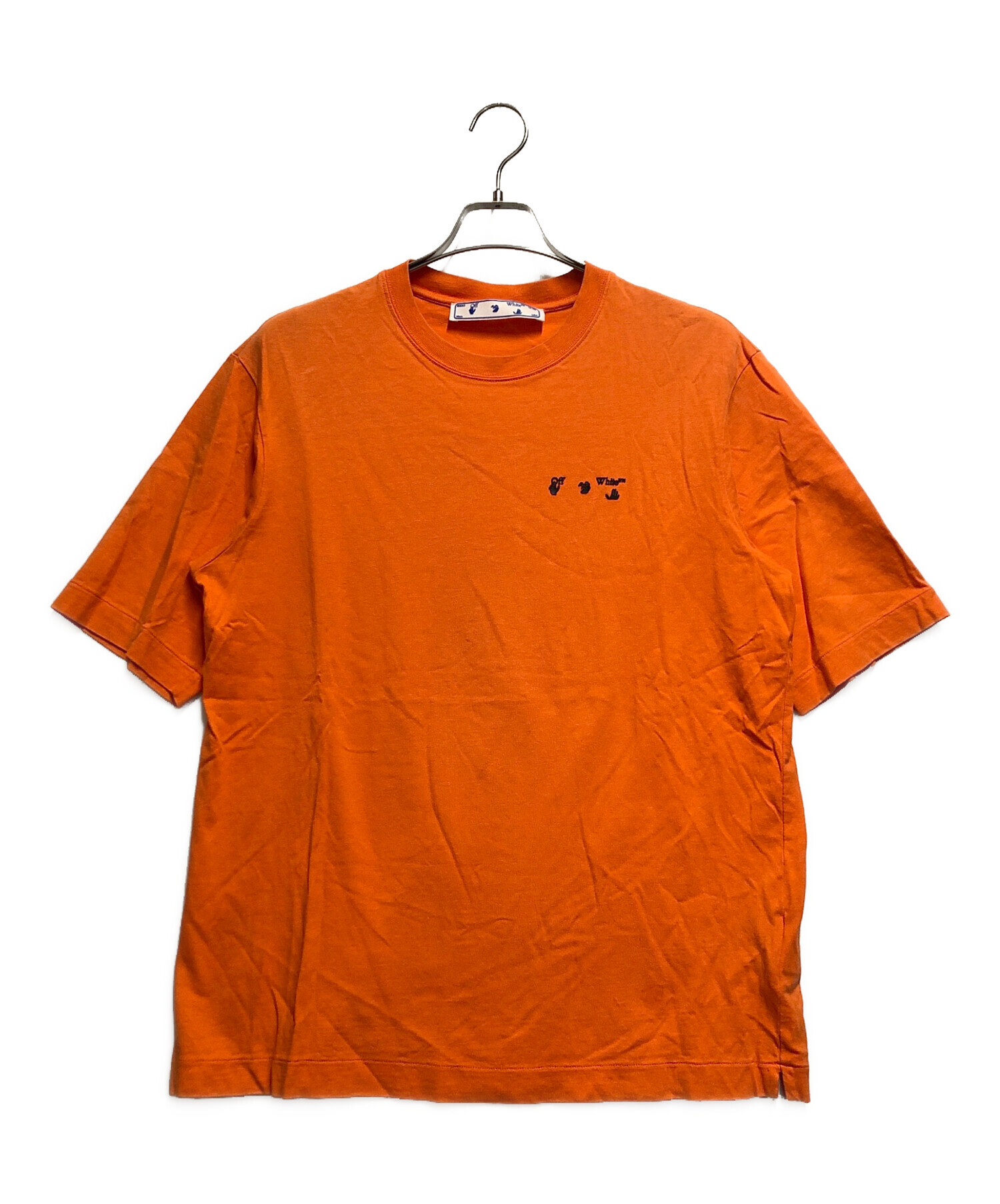 中古・古着通販】OFFWHITE (オフホワイト) ロゴプリント半袖Tシャツ