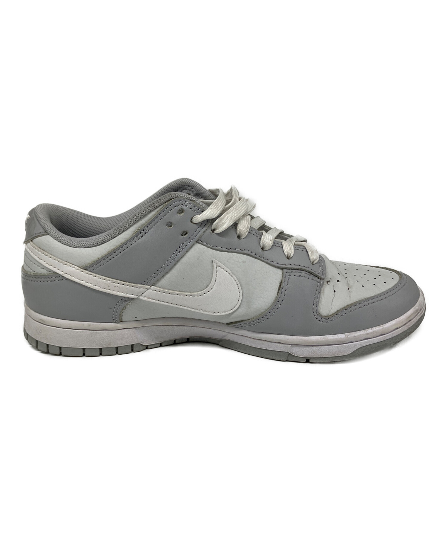中古・古着通販】NIKE (ナイキ) Dunk Low グレー サイズ:26.5 