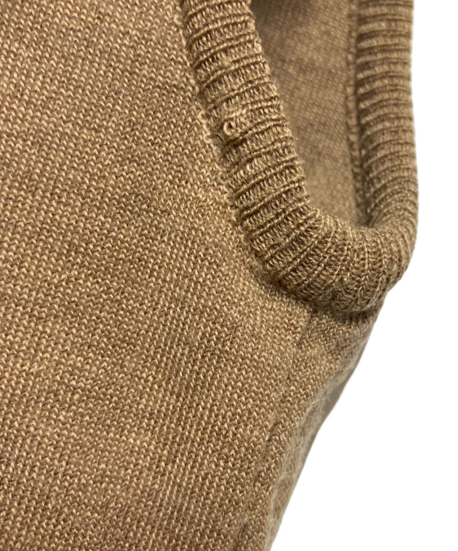 JIL SANDER ジルサンダー ニットベスト 中古・古着通販】JIL SANDER (ジルサンダー) ニットベスト ブラウン