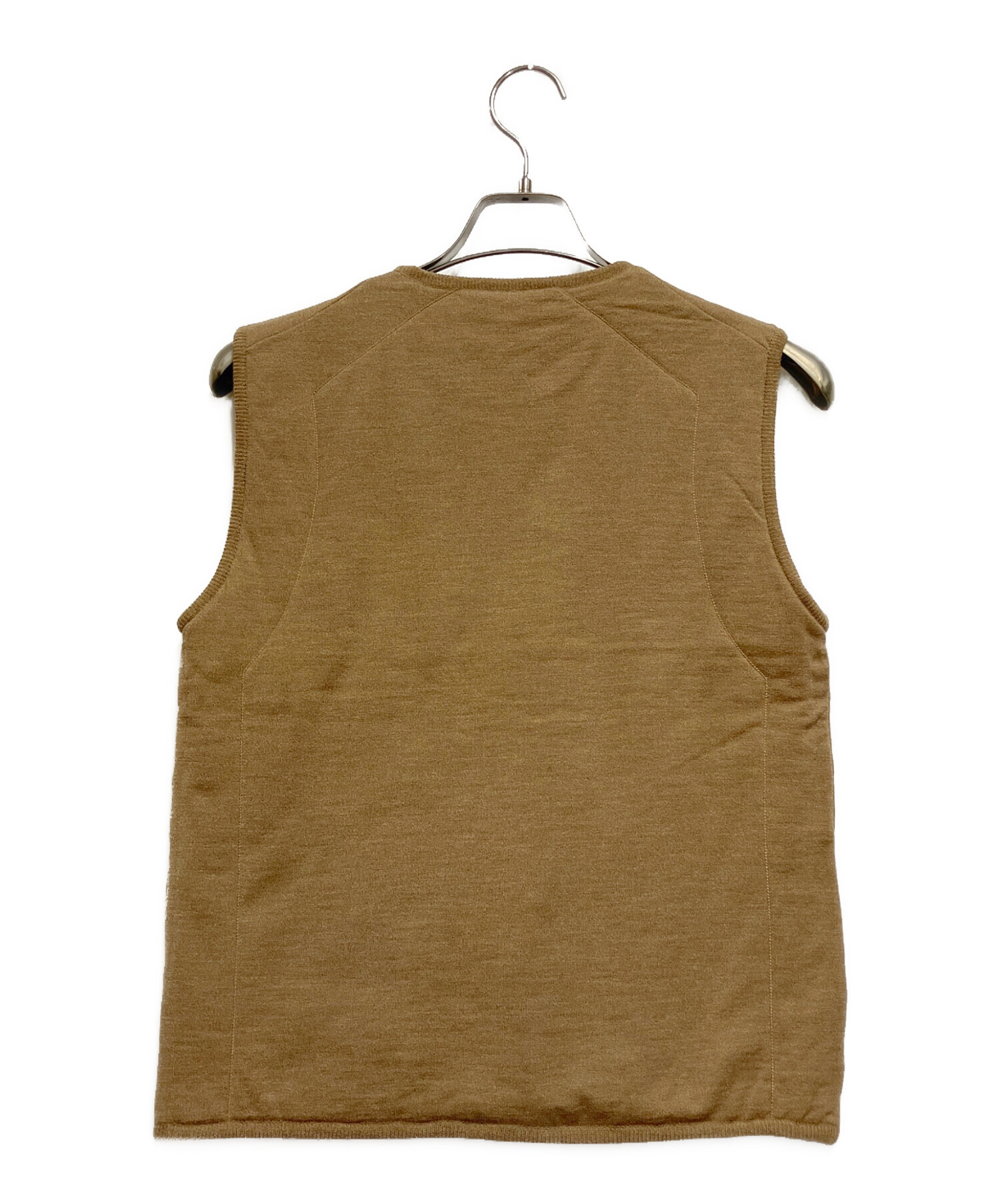中古・古着通販】JIL SANDER (ジルサンダー) ニットベスト ブラウン