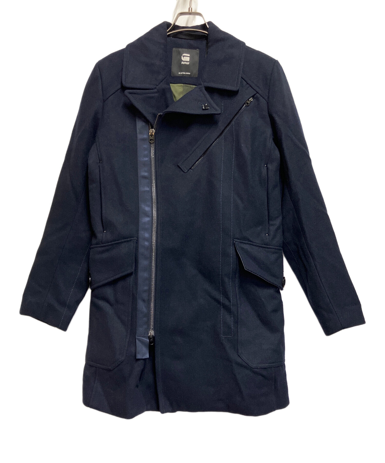 中古・古着通販】G-STAR RAW (ジースターロゥ) BikerWoolLongCoat