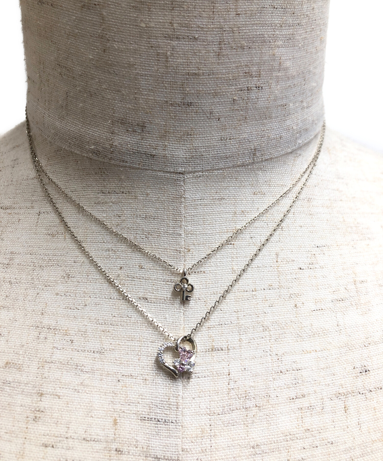 中古・古着通販】4℃ (ヨンドシー) シルバーネックレス シルバー 