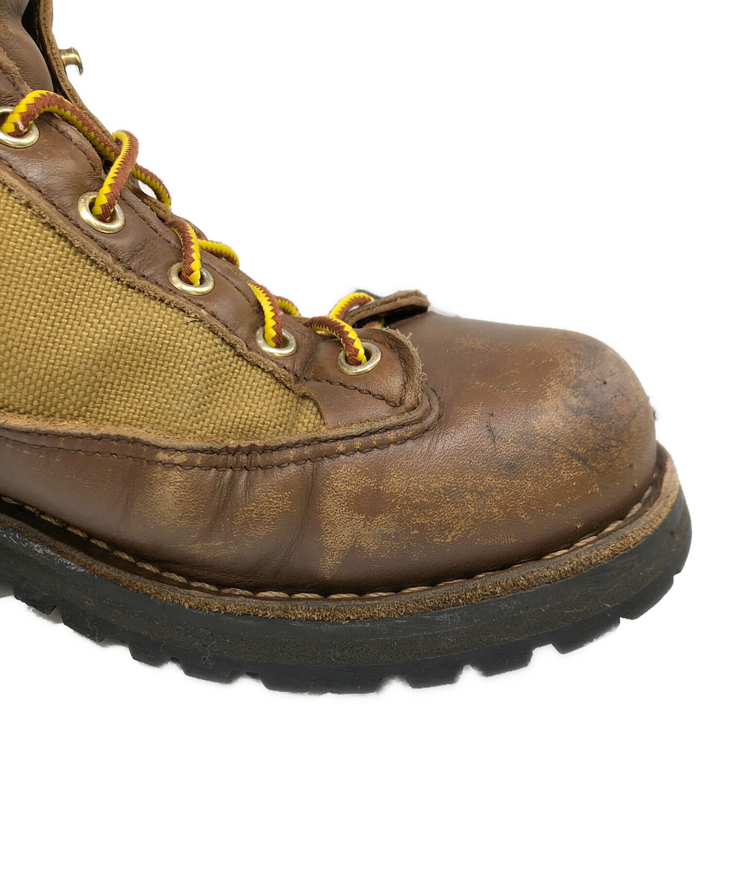 中古・古着通販】Danner (ダナー) レースアップブーツ ブラウン×カーキ