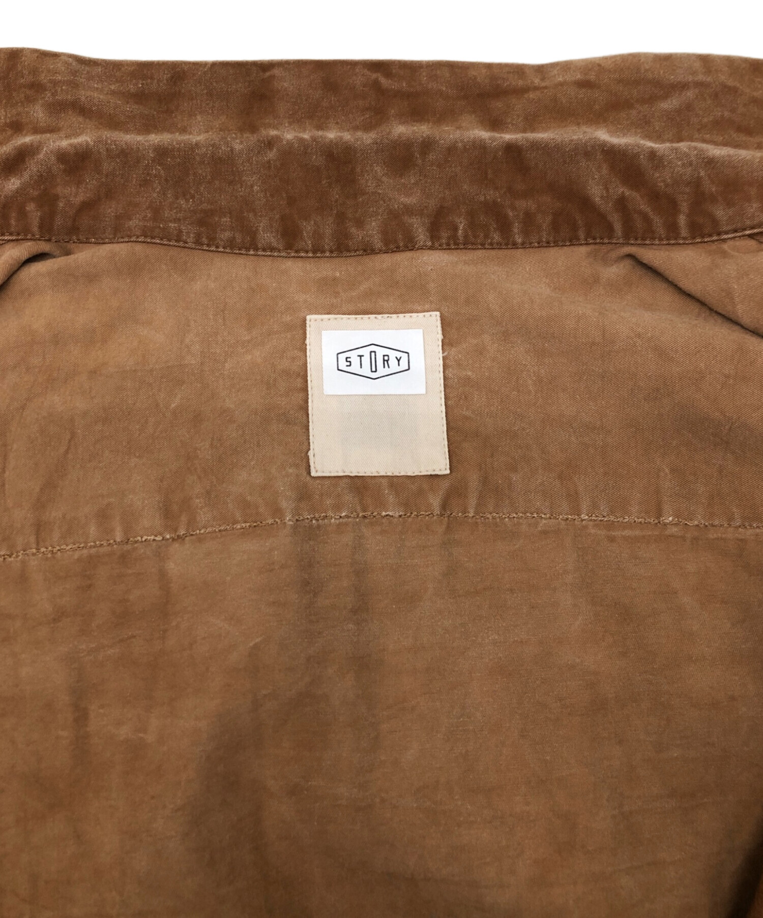 中古・古着通販】STORY mfg (ストーリーエムエフジー) SHORE SHIRT 