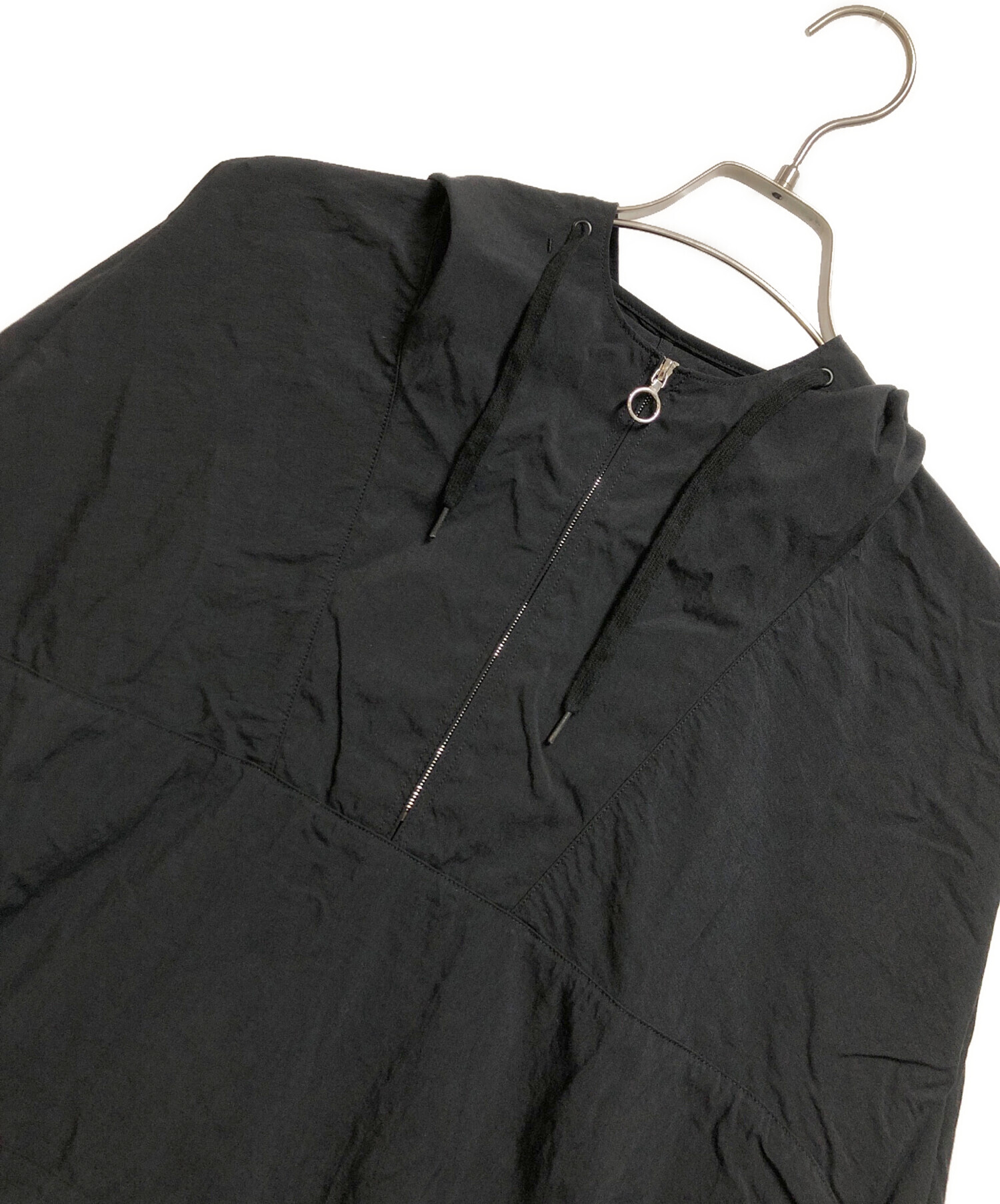 中古・古着通販】leno (リノ) ANORAK PARKA ブラック サイズ:2 
