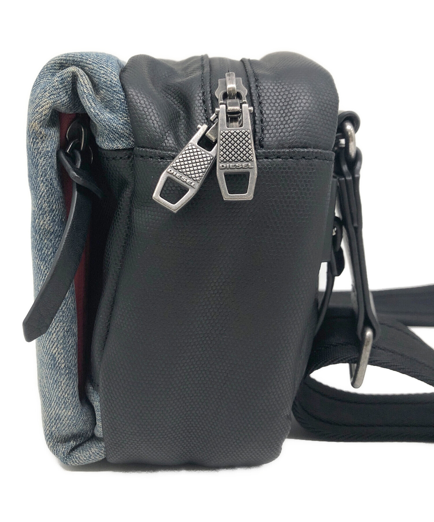 DIESEL ボディバッグ ほぼ未使用 中古・古着通販】DIESEL (ディーゼル) ボディバッグ ブラック