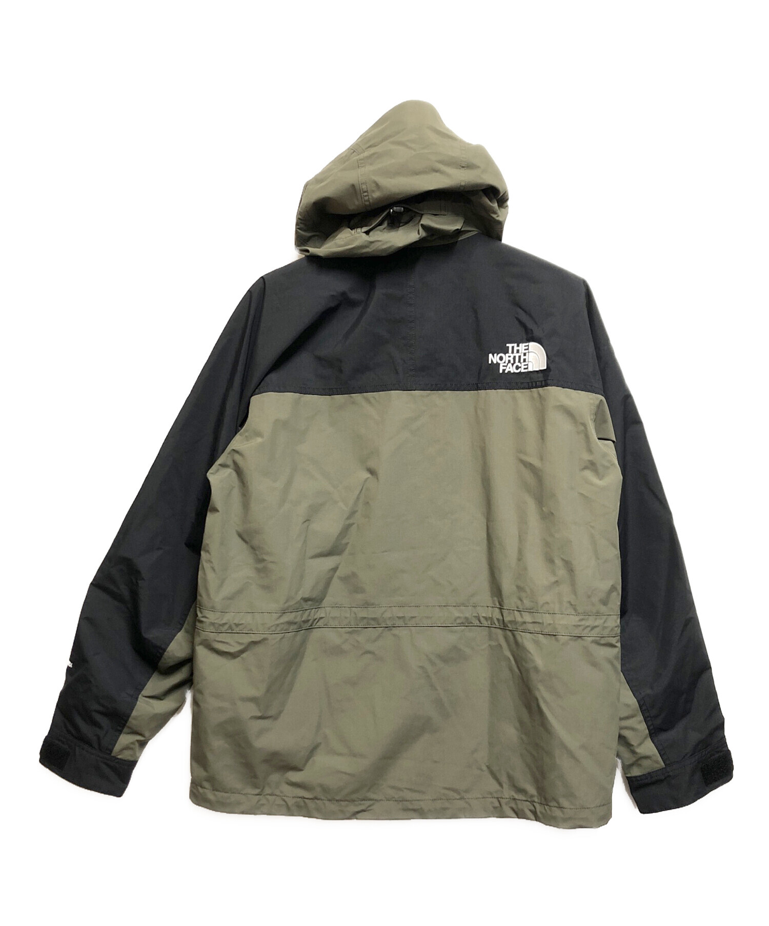 美品 THE NORTH FACE マウンテンパーカー M 黒/オリーブ 中古・古着通販】THE NORTH FACE (ザ ノース フェイス) マウンテン