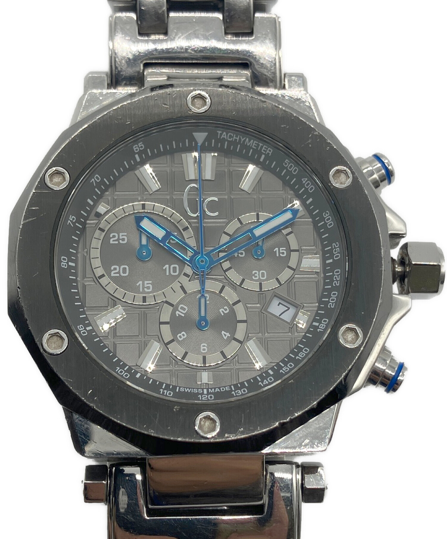 GC 腕時計 新品】【定価118000円】Gc 腕時計 スイス製クオーツ クロノ