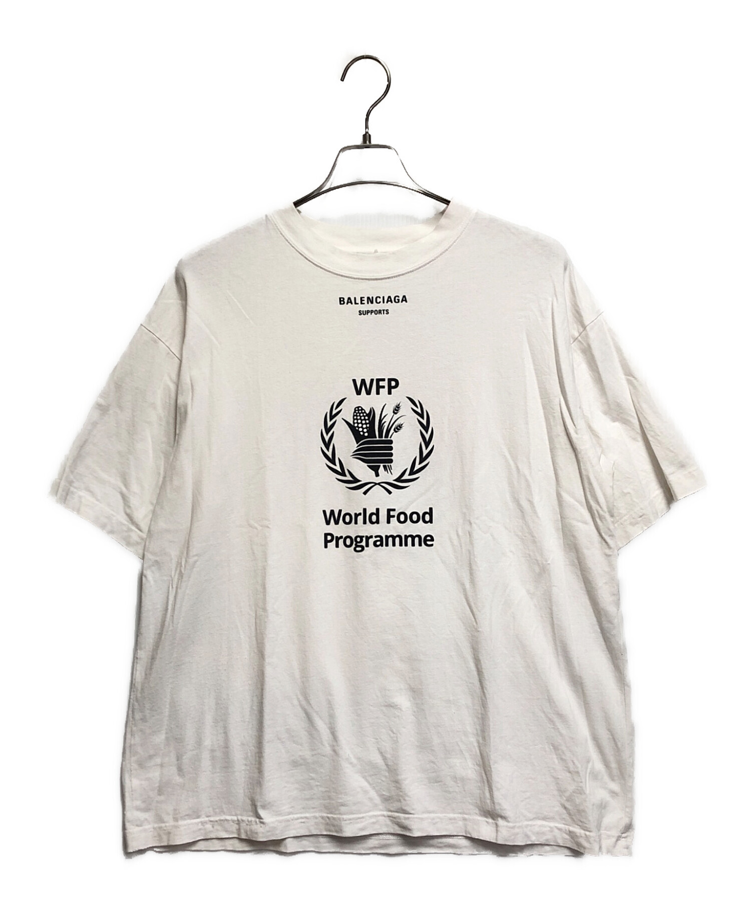 中古・古着通販】BALENCIAGA (バレンシアガ) WFPロゴプリント 半袖T 