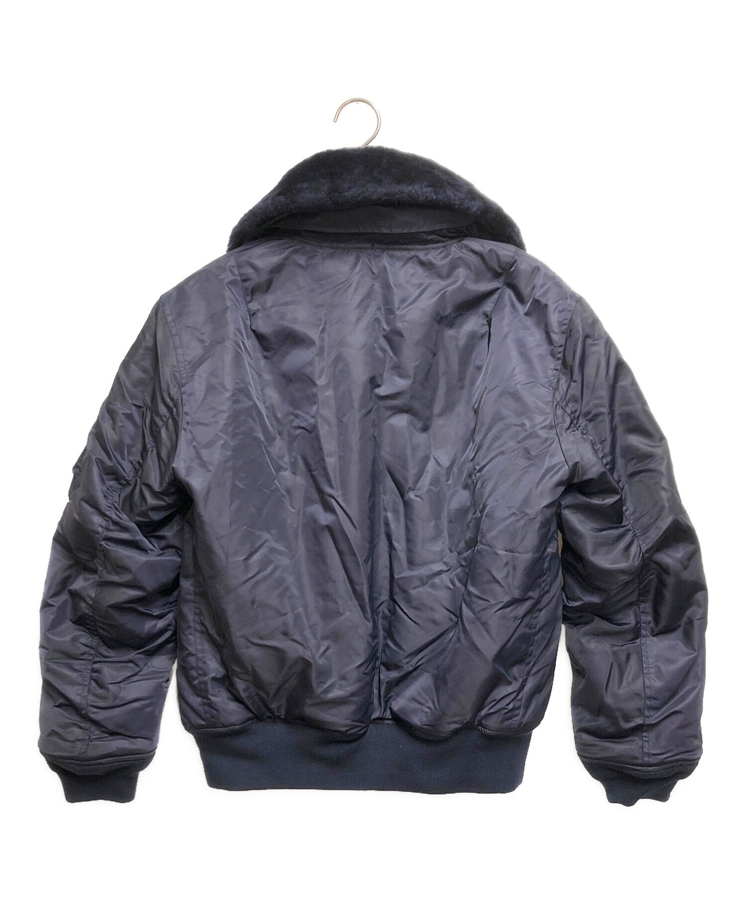 中古・古着通販】karakubuy (カラク) フライトジャケット ネイビー