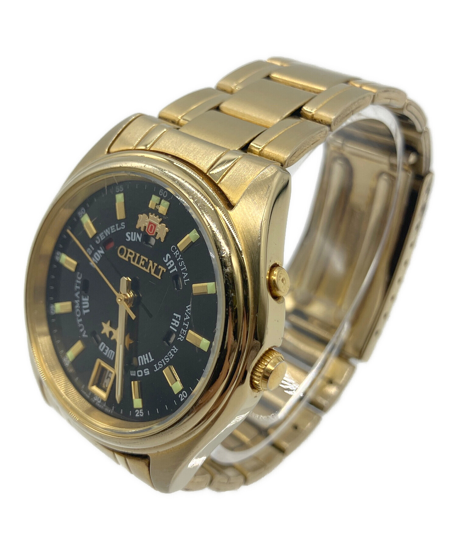 中古・古着通販】ORIENT (オリエント) 腕時計 ブラック｜ブランド