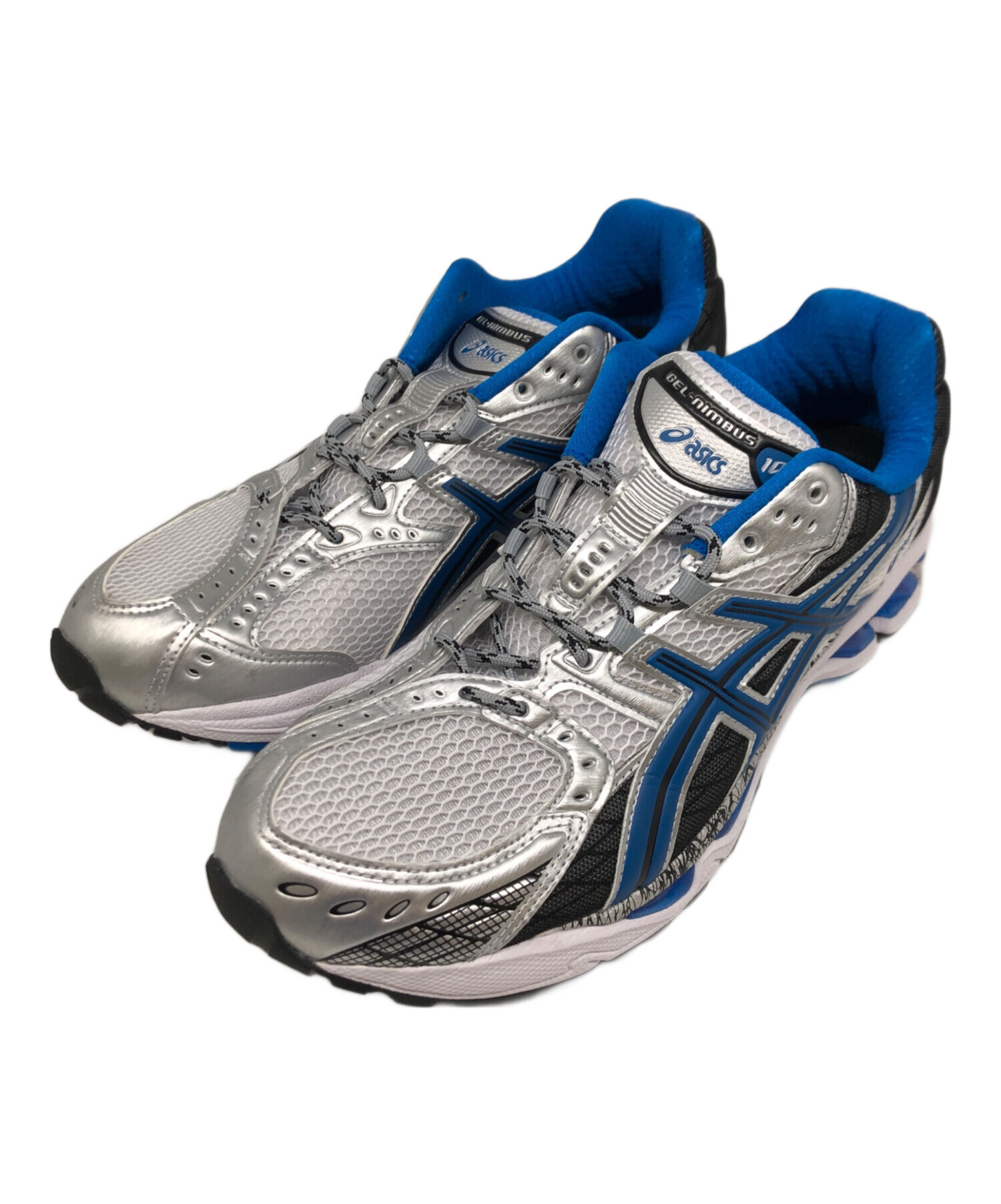 中古・古着通販】asics (アシックス) GEL-NIMBUS 10.1 ホワイト×ブルー