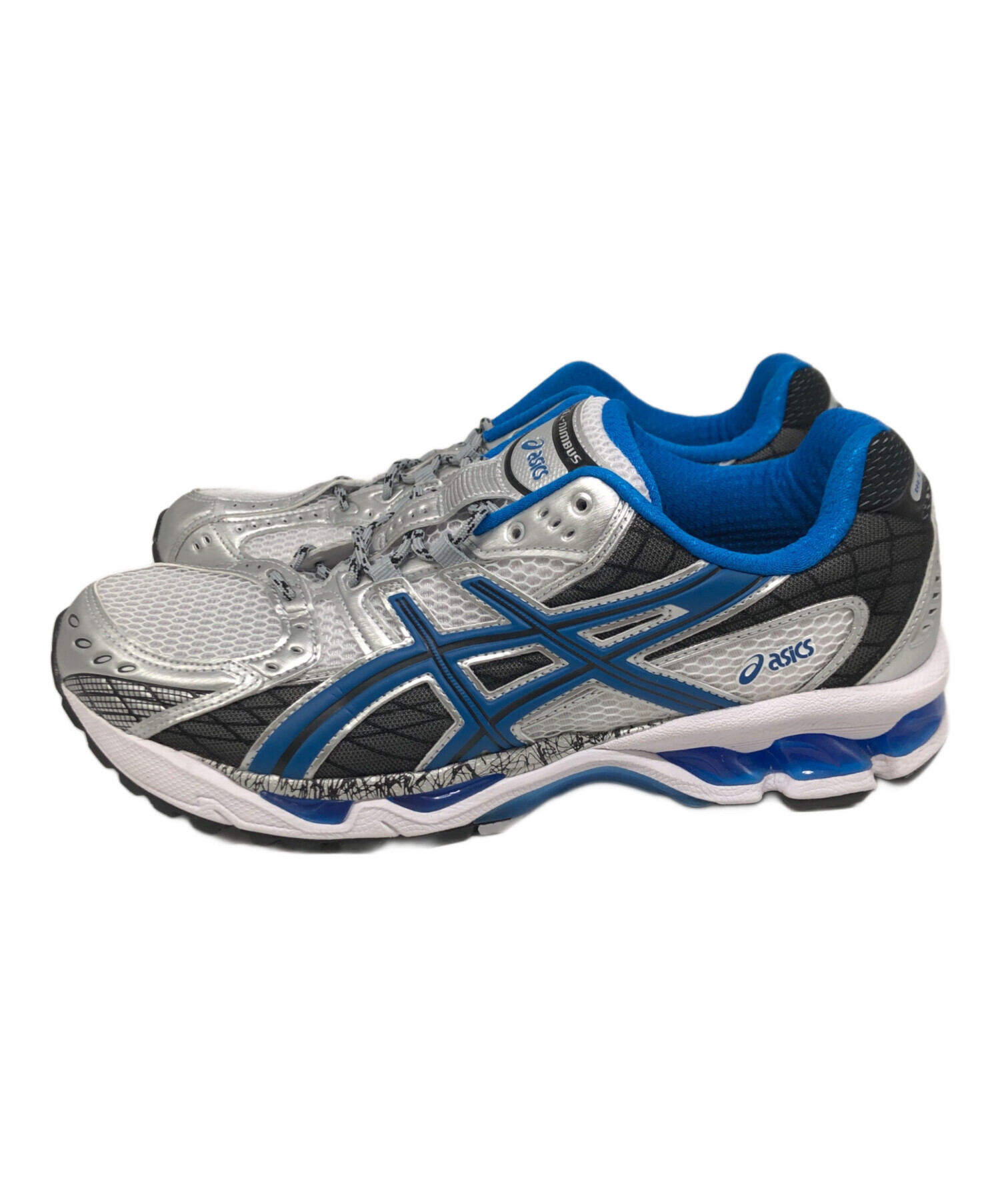 中古・古着通販】asics (アシックス) GEL-NIMBUS 10.1 ホワイト×ブルー