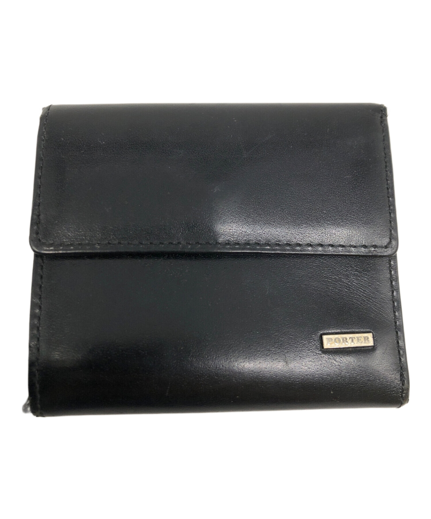 PORTER 二つ折り財布 ブラック
