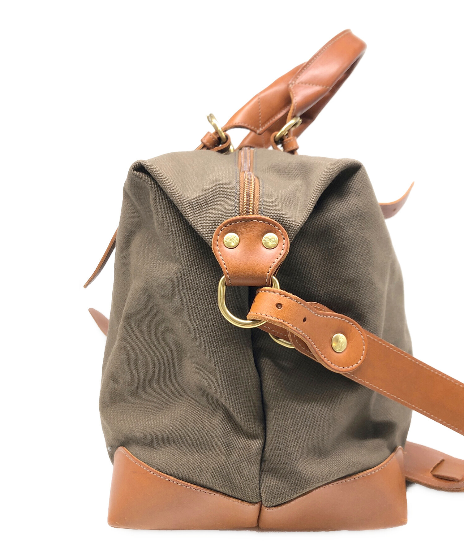 中古・古着通販】IL BISONTE (イル ビゾンテ) 2WAYボストンバッグ