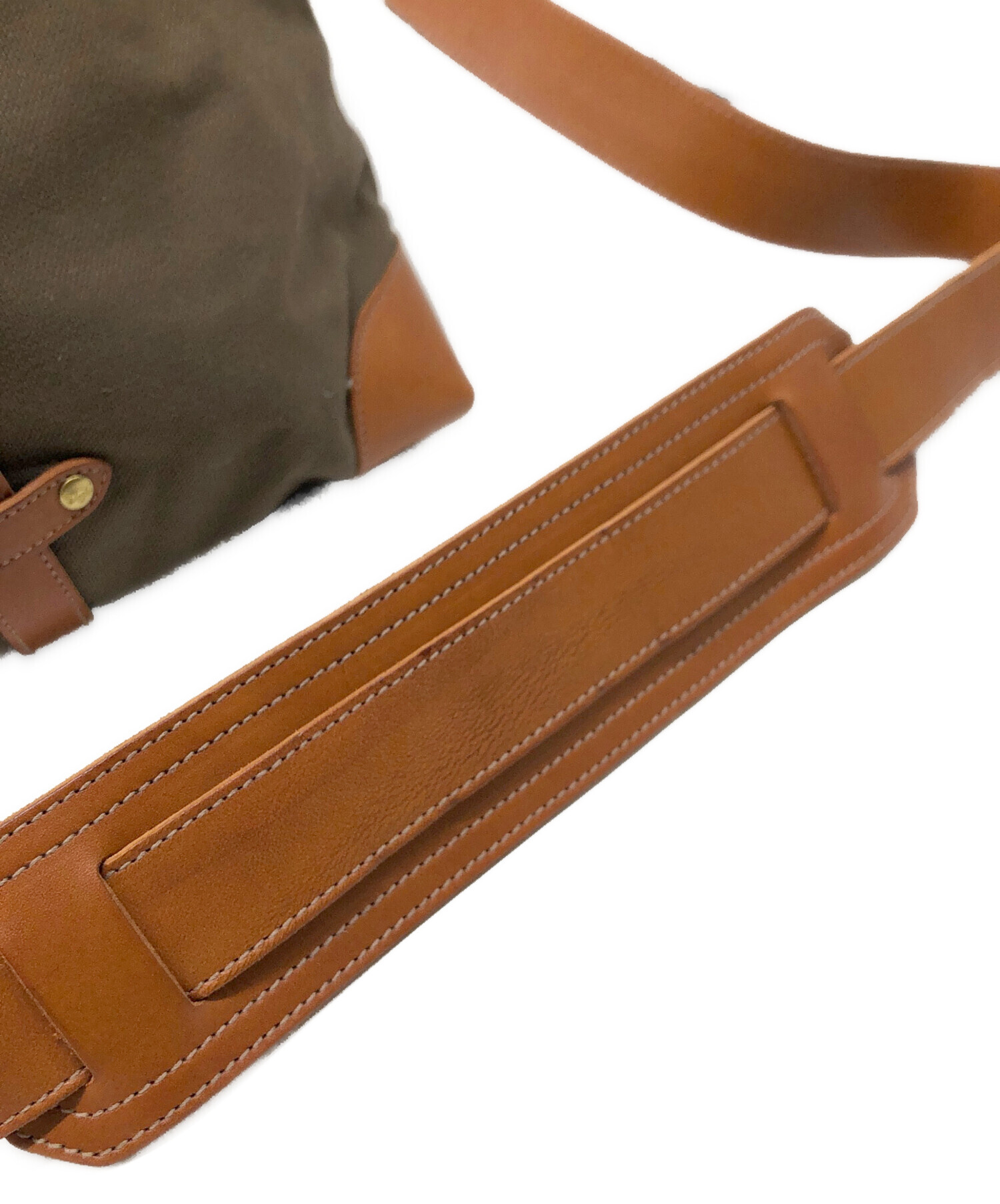 中古・古着通販】IL BISONTE (イル ビゾンテ) 2WAYボストンバッグ