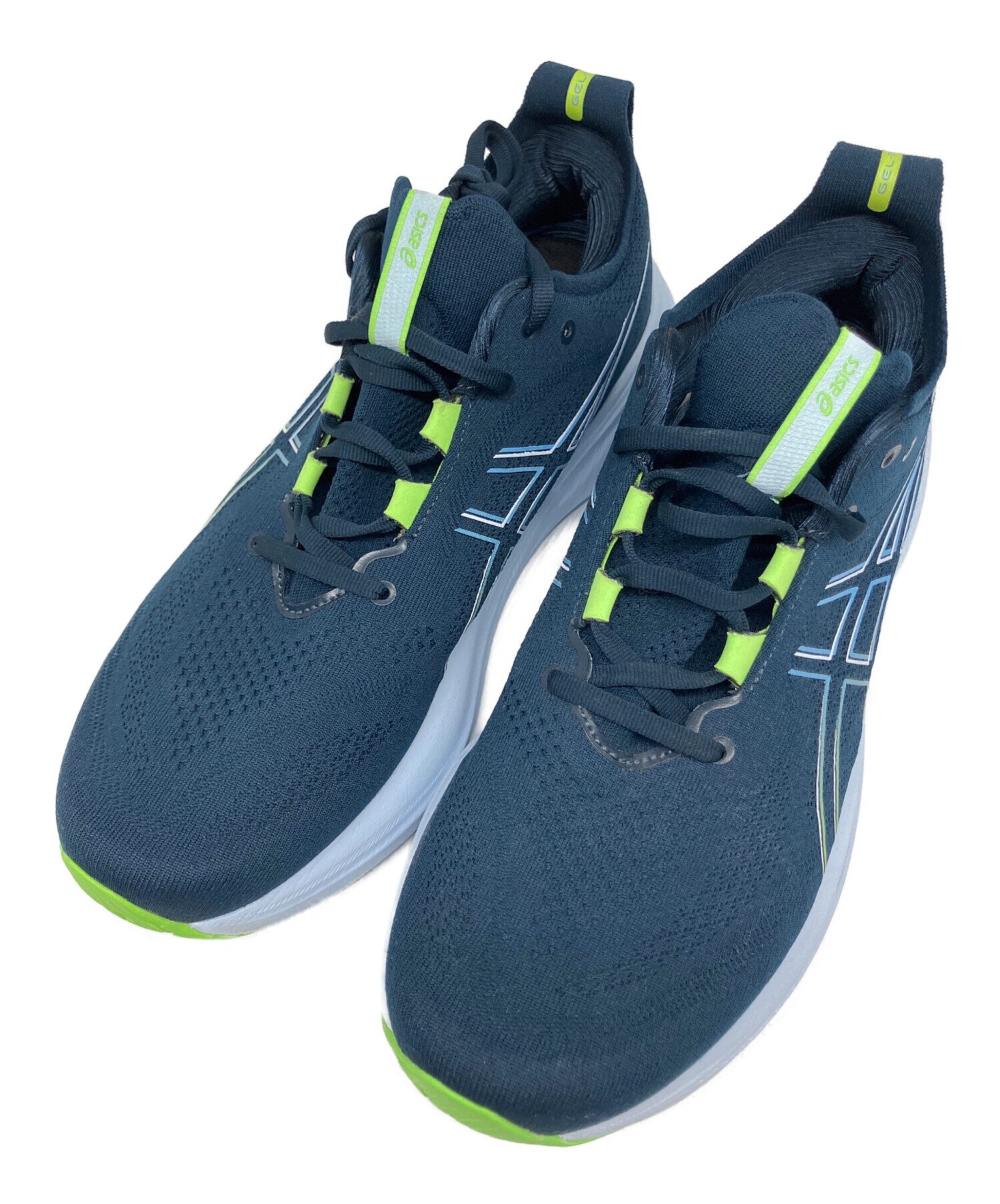 中古・古着通販】asics (アシックス) GEL-NIMBUS 26 ネイビー サイズ