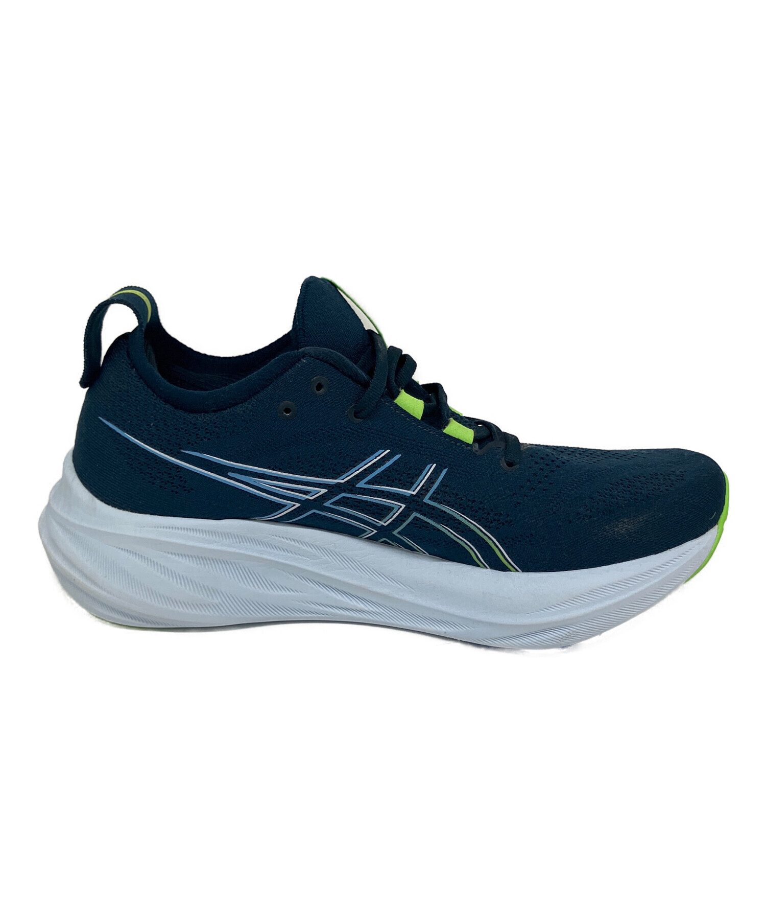 中古・古着通販】asics (アシックス) GEL-NIMBUS 26 ネイビー サイズ
