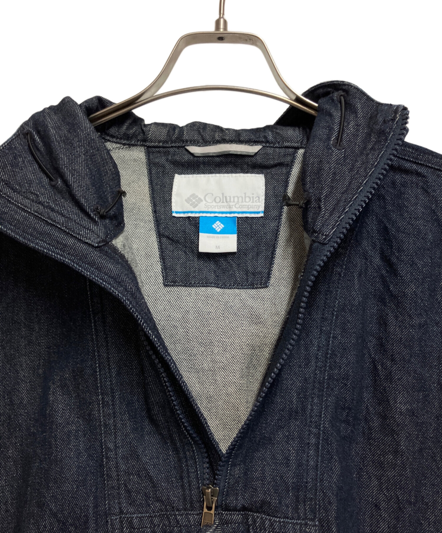 中古・古着通販】Columbia (コロンビア) デニムアノラックパーカー