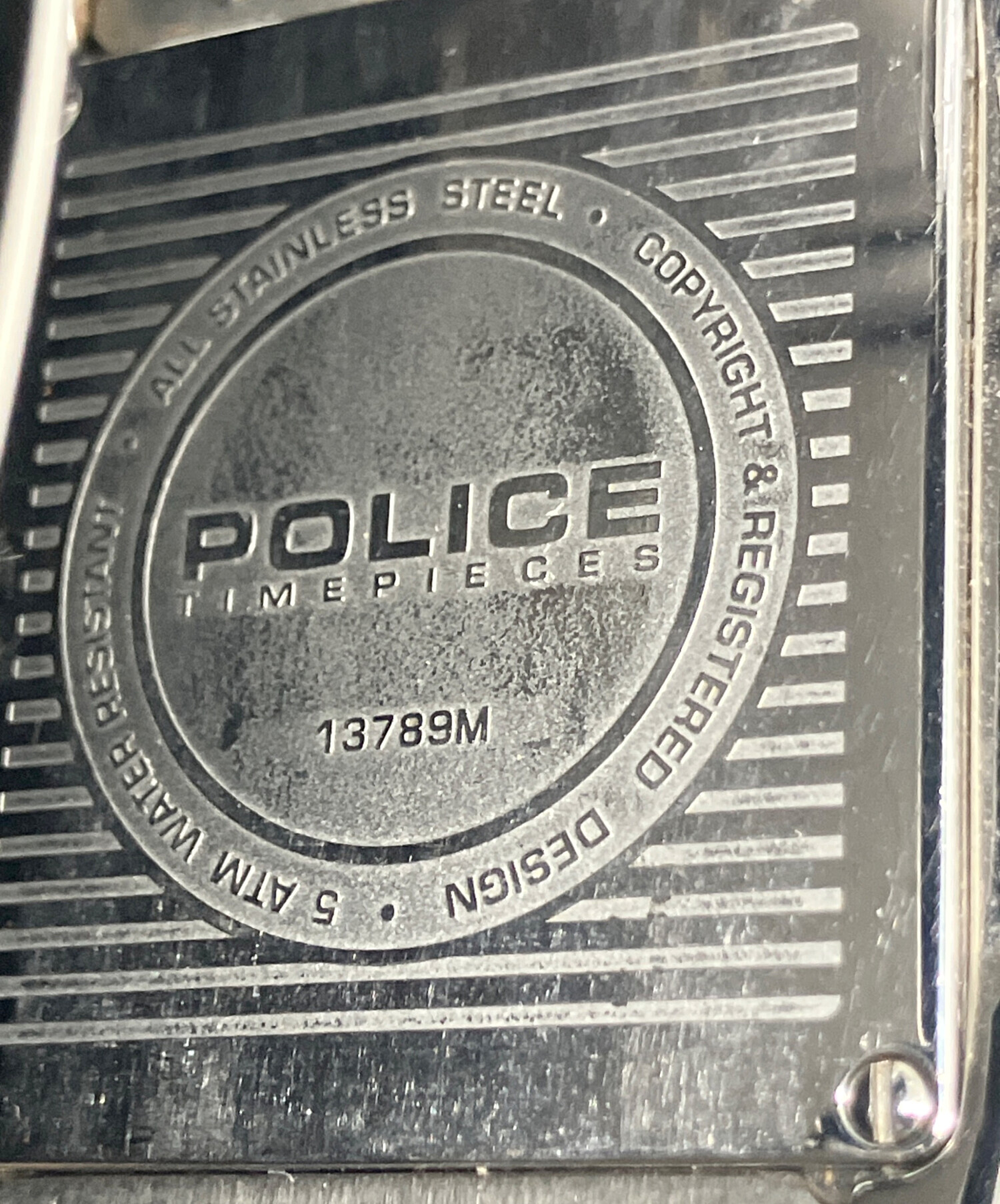 中古・古着通販】POLICE (ポリス) 腕時計 ブラック｜ブランド・古着