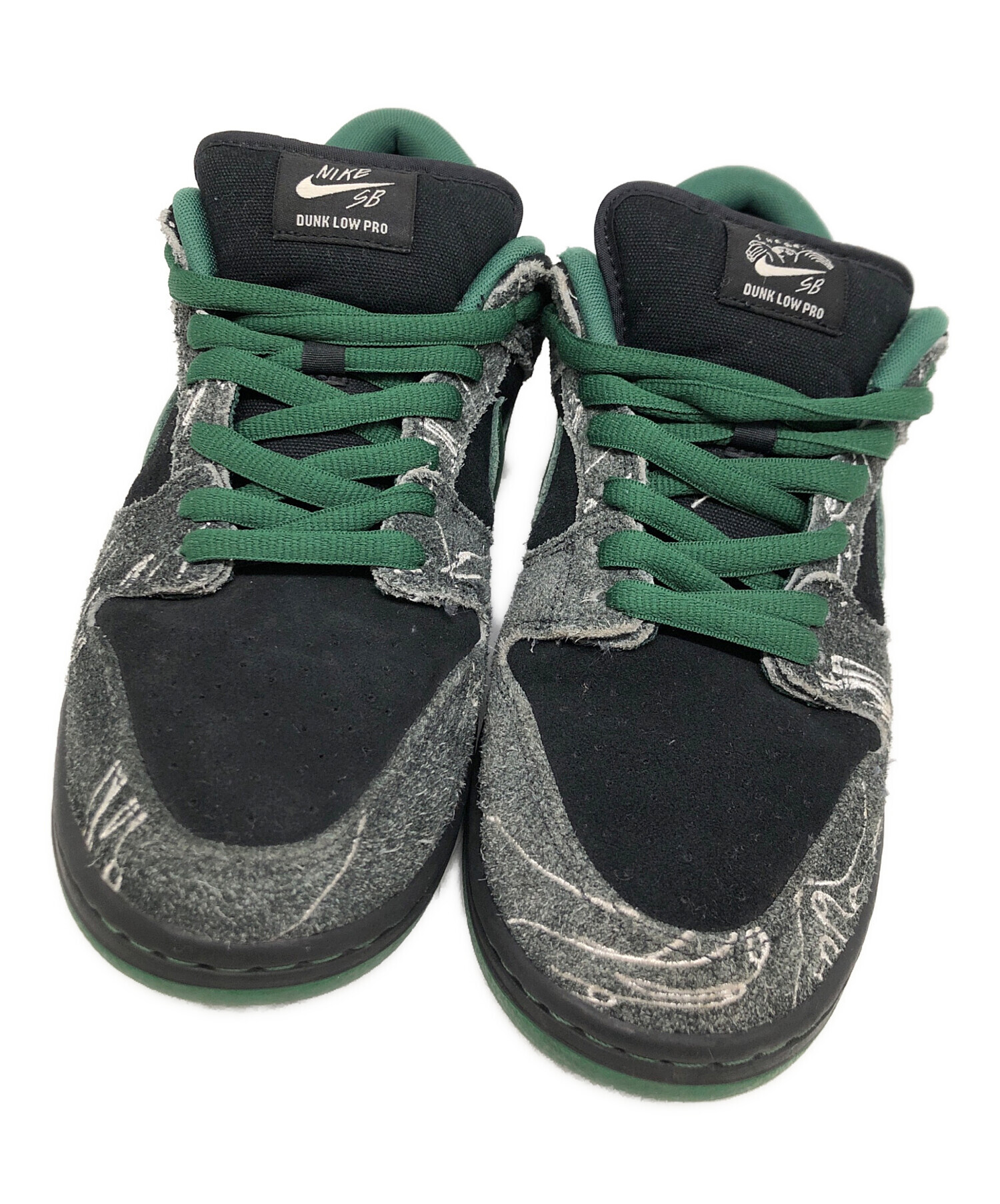 中古　ナイキ SB ダンク ロー プロ \"ブラック アンド クラシックグリーン\" ナイキ SB ダンク ロー プロ 