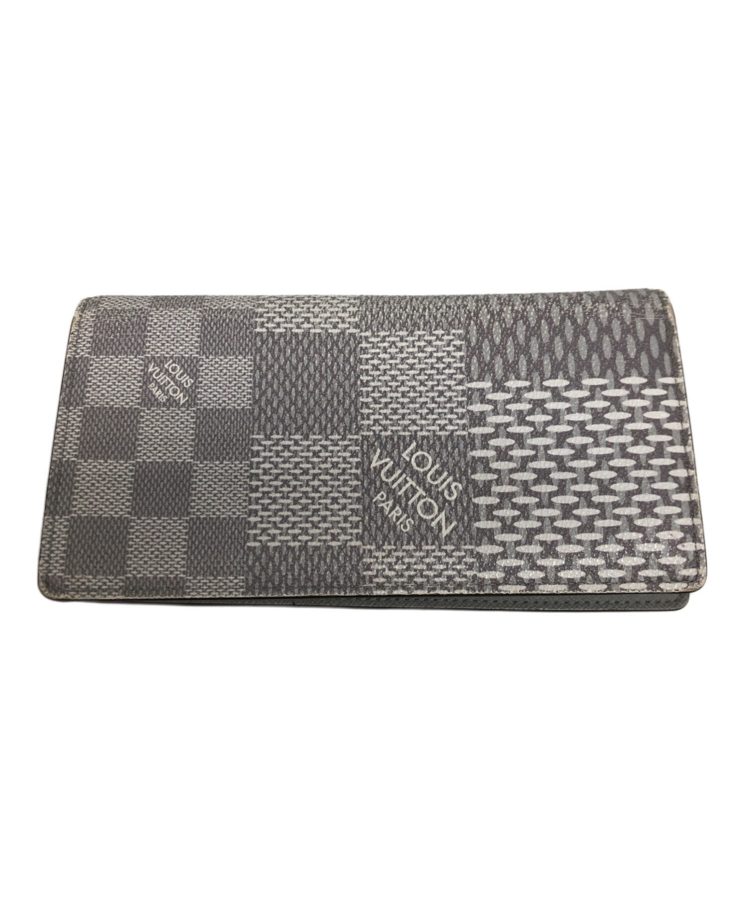 中古・古着通販】LOUIS VUITTON (ルイ ヴィトン) 長財布 ライトグレー 