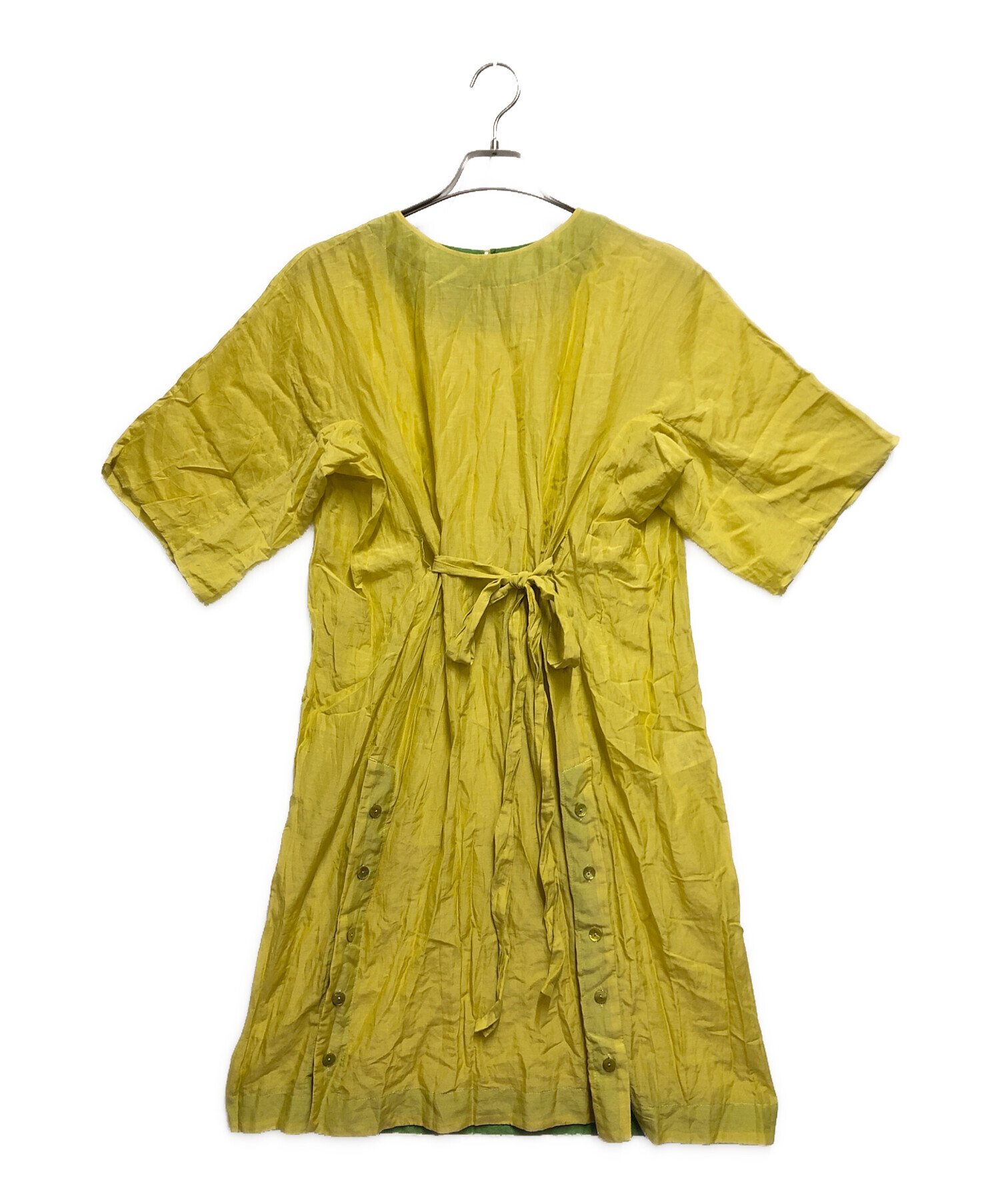 中古・古着通販】Sybilla (シビラ) ローンチュニック イエロー サイズ 