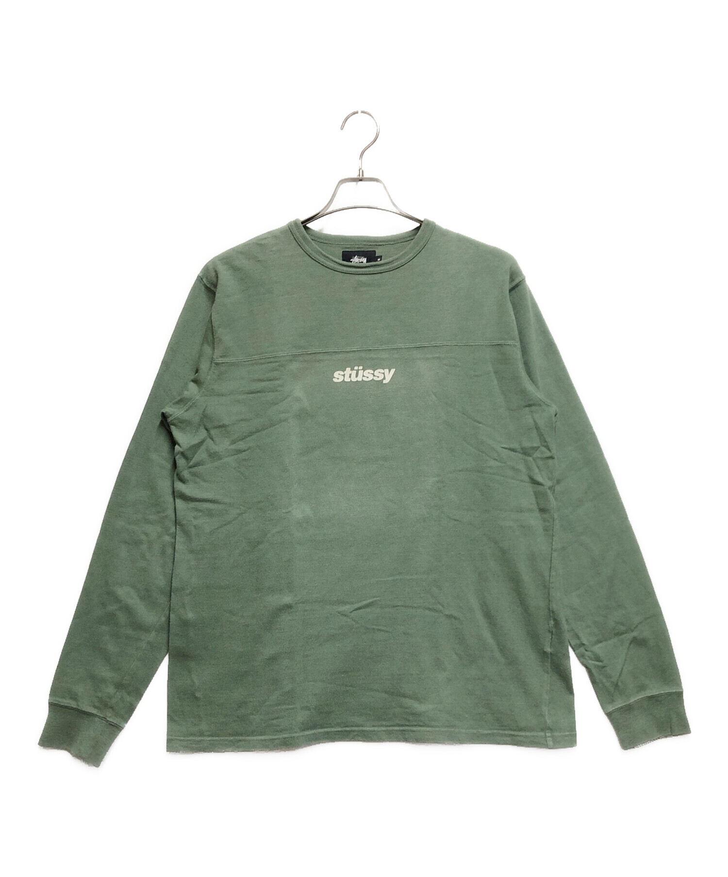 中古・古着通販】stussy (ステューシー) スウェット グリーン サイズ:M 