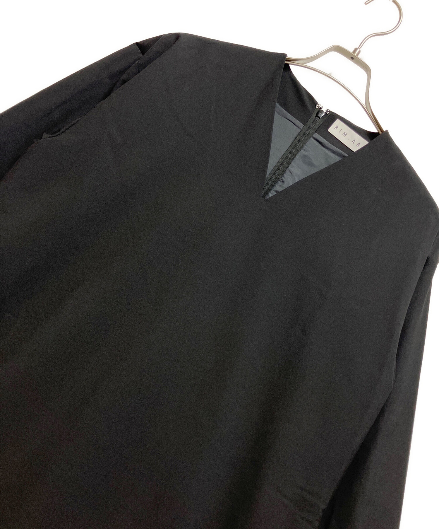 中古・古着通販】RIM.ARK (リムアーク) 長袖ワンピース ブラック