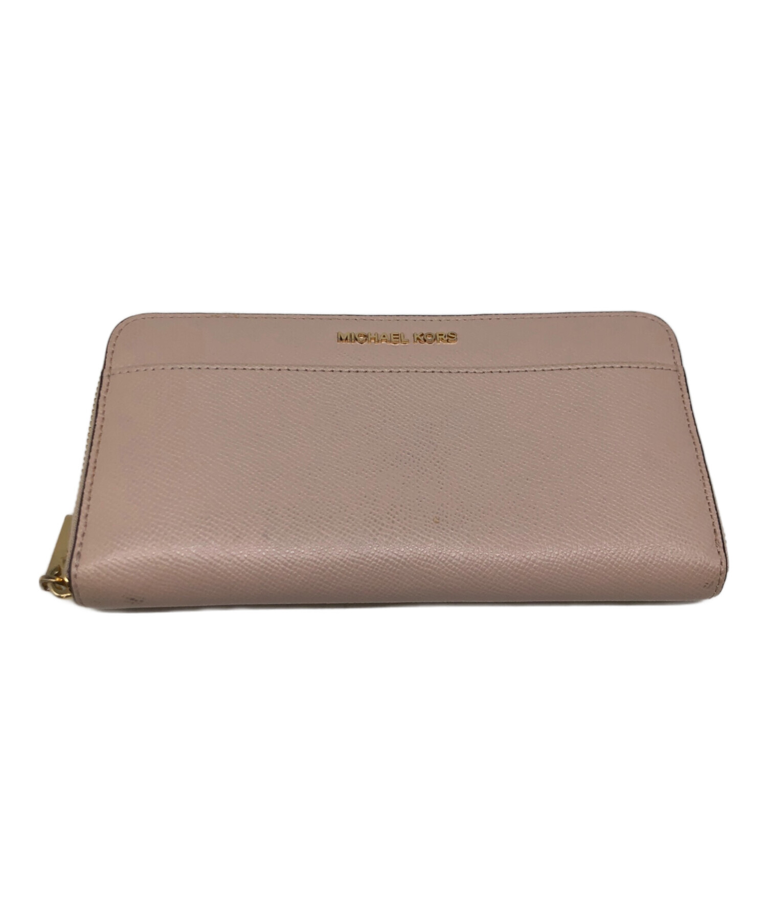 中古・古着通販】MICHAEL KORS (マイケルコース) 長財布 ピンク 