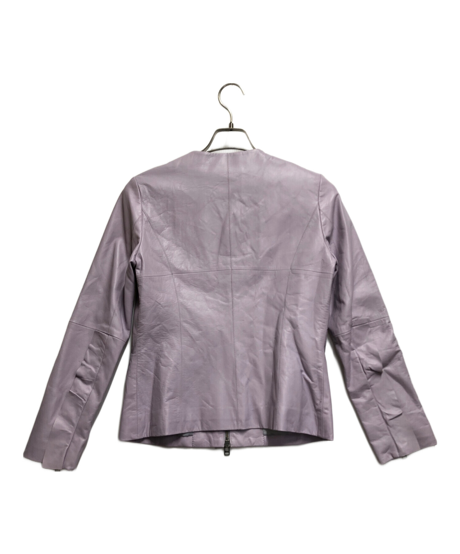 中古・古着通販】LANVIN en Bleu (ランバンオンブルー) ラムレザー