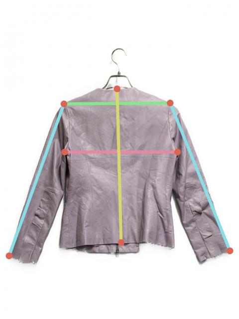 中古・古着通販】LANVIN en Bleu (ランバンオンブルー) ラムレザー