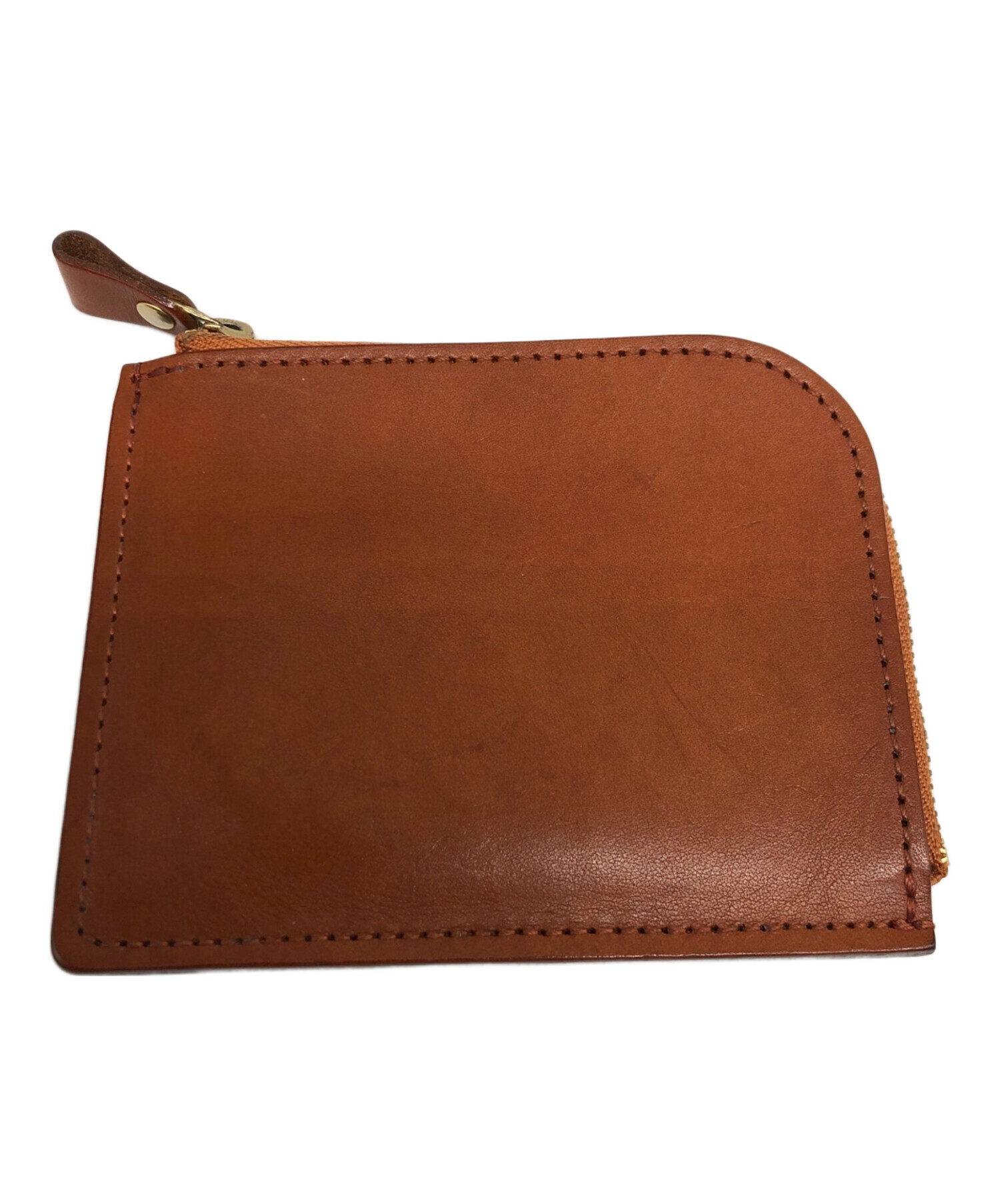 土屋鞄製造所 ナチューラ ヌメ革 Lファスナー ブラウン 未使用新品！！ ナチューラ ヌメ革Lファスナー – ミニ財布 – 土屋鞄製造所