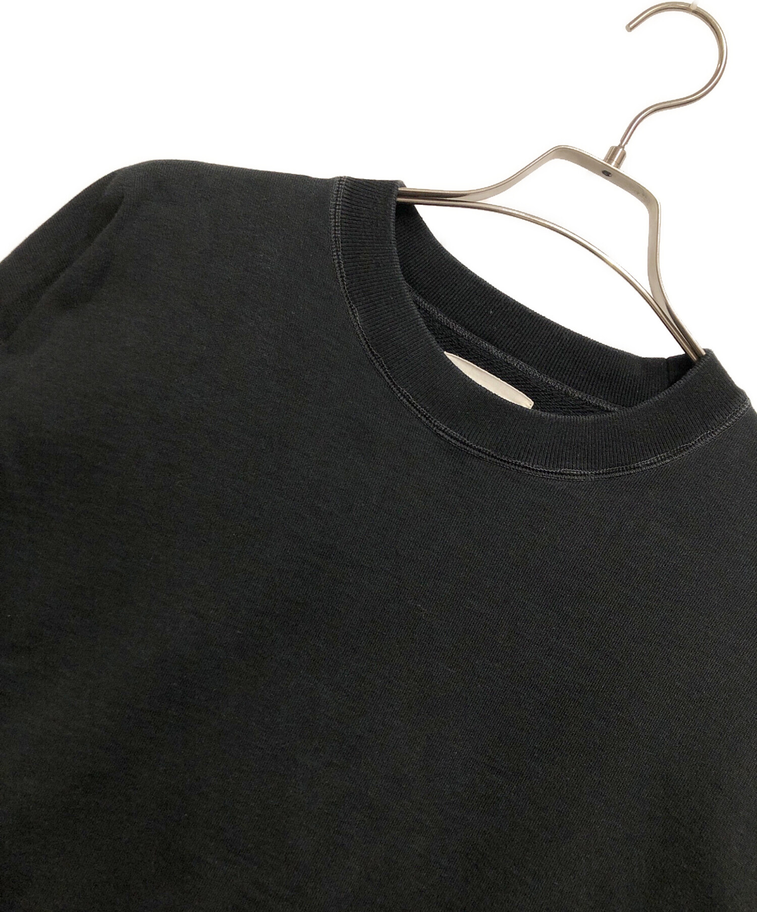 中古・古着通販】MARKAWARE (マーカウェア) BIG SWEAT ブラック サイズ 