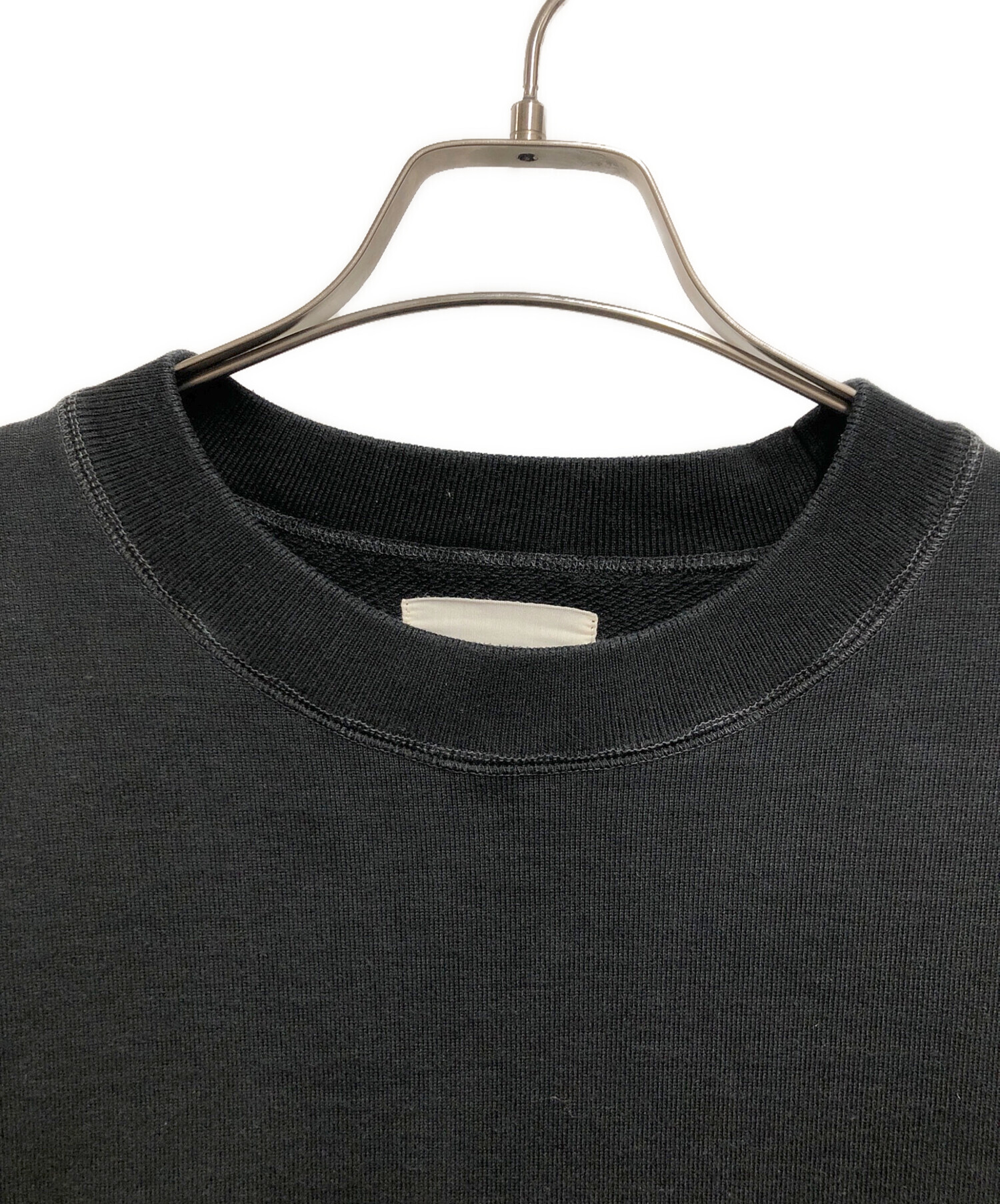 中古・古着通販】MARKAWARE (マーカウェア) BIG SWEAT ブラック サイズ 